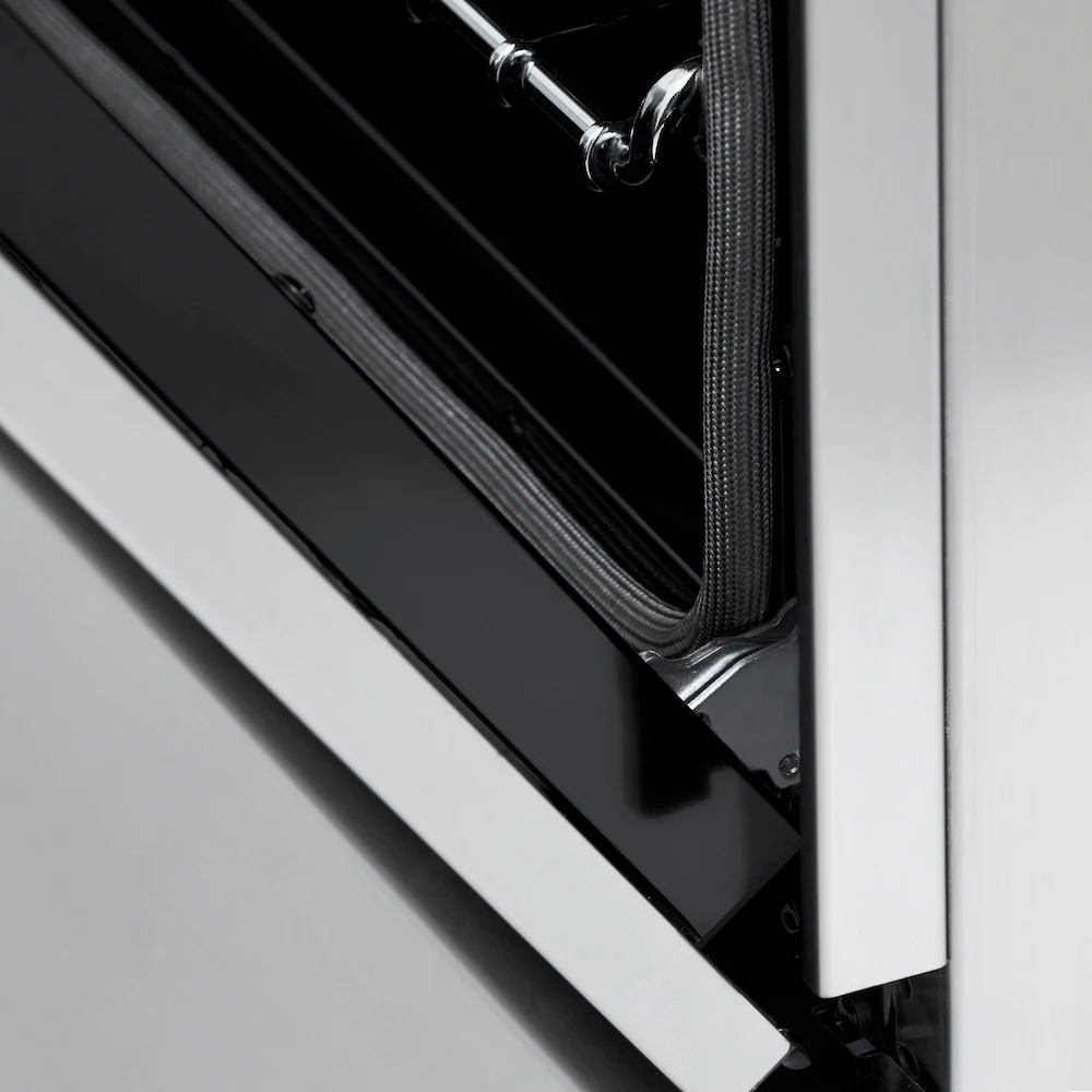 ZLINE Autograph Edition 48 in. 6.0 cu. ft. Legacy Dual Fuel Range with 7 Burner Gas Cooktop and 2 Electric Ovens in Stainless Steel and Champagne Bronze Accents (RAZ-48-CB) - Image 10