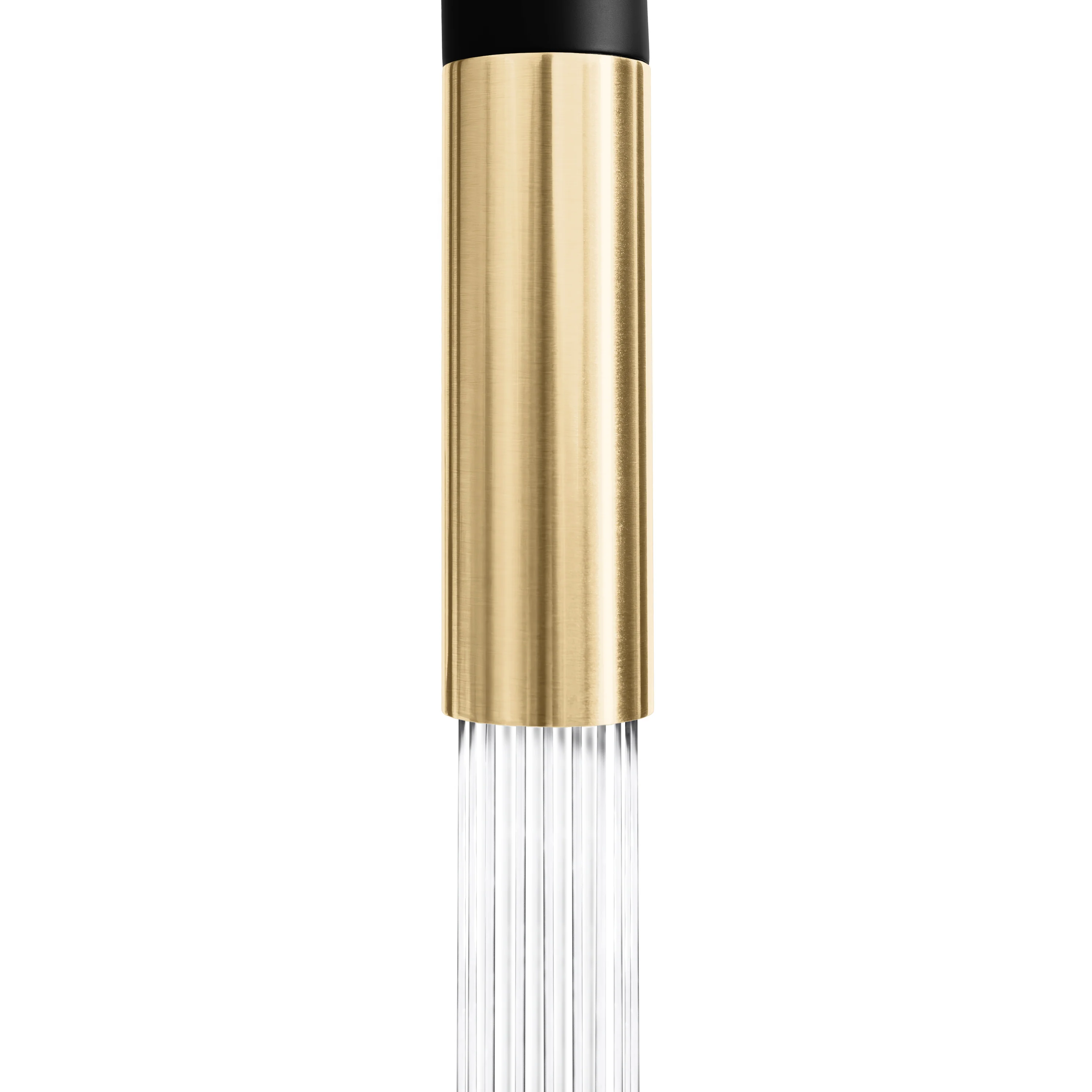 ZLINE Autograph Edition Gemini Pull Down Single Handle Kitchen Faucet in Matte Black and Champagne Bronze (GEM-KF-ZMBCB) - Image 6