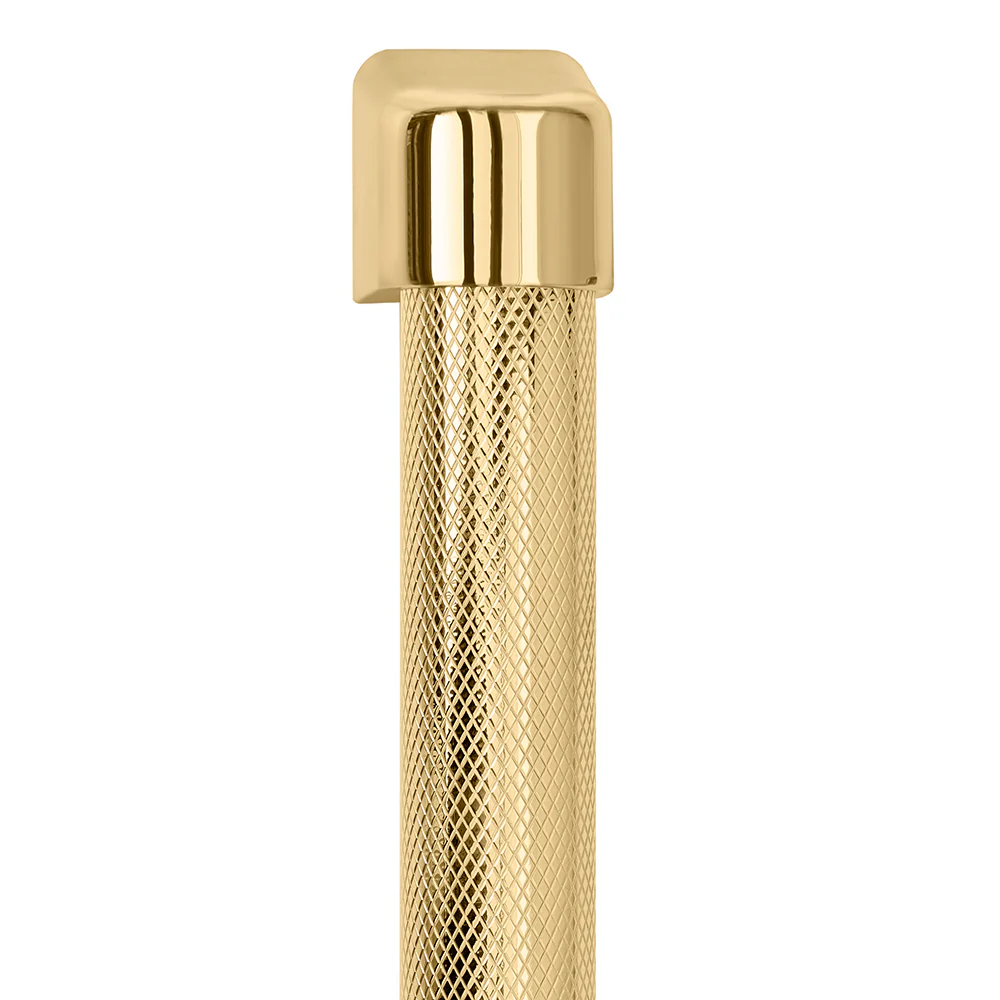 ZLINE Autograph Edition Helix Handle (Set of 1) for Undercounter Wine & Beverage Coolers and Ice Makers in Polished Gold (RWVHZ618-K-G) - Image 3