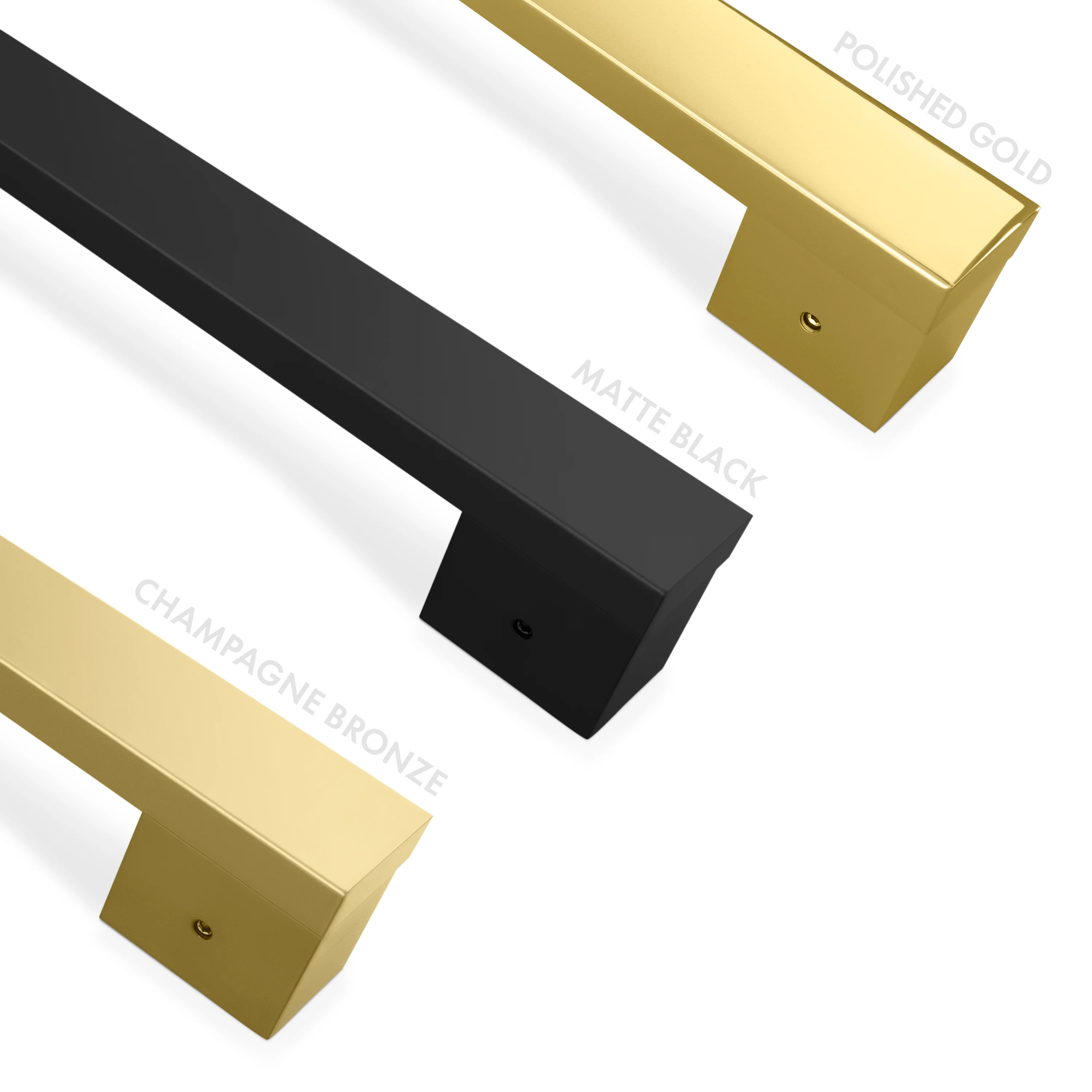 ZLINE Autograph Edition Matte Black Modern Handles (Set of 4) for Counter-Depth and Standard-Depth Refrigerators (RFMHZ-F-36-MB) - Image 5