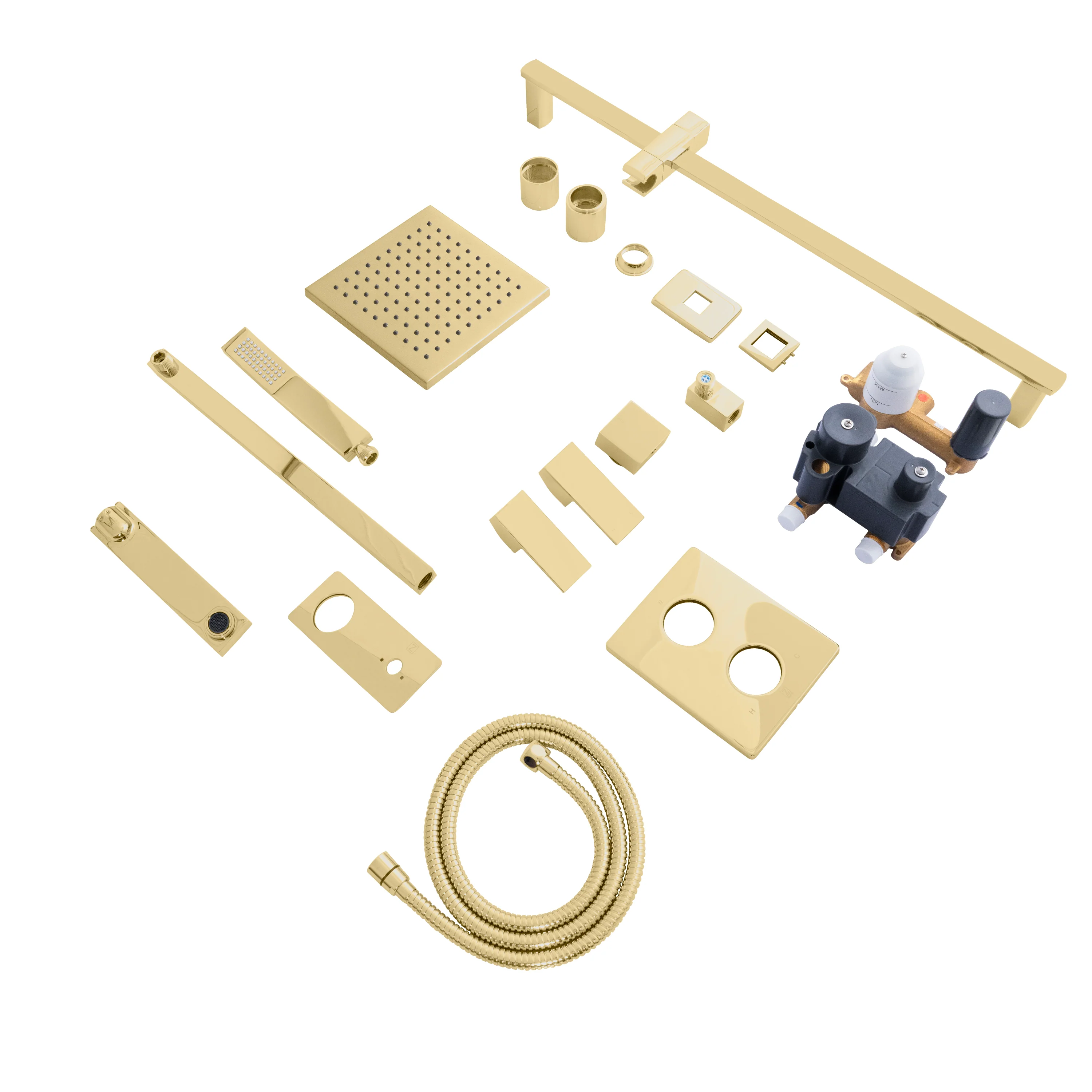 ZLINE Autograph Edition Bliss Shower System in Polished Gold (BLS-SHS-PG) - Image 2