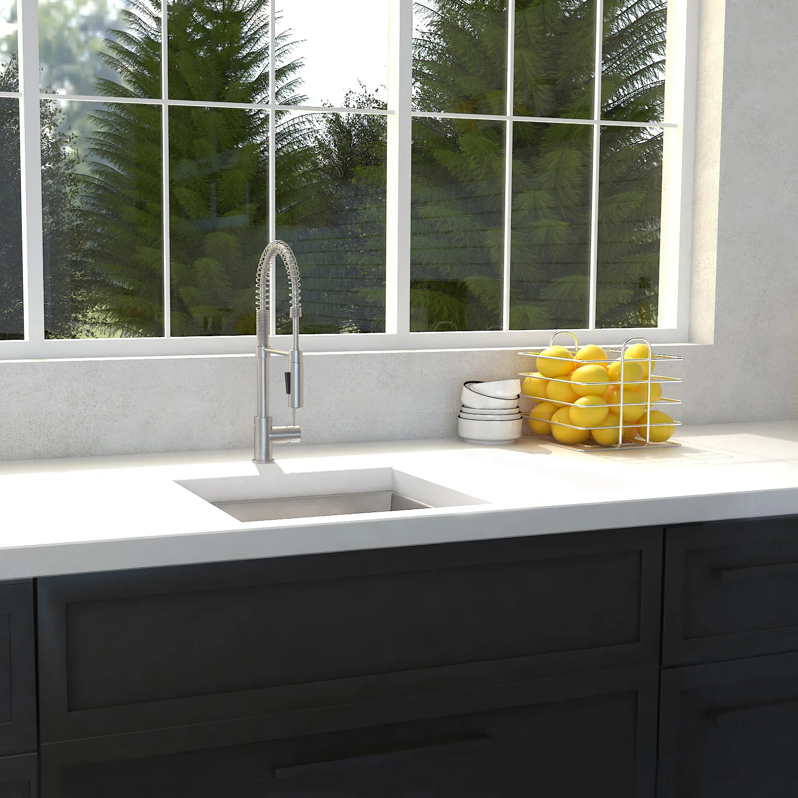 ZLINE 15 in. Boreal Undermount Single Bowl Bar Kitchen Sink in Stainless Steel (SUS-15) - Image 10