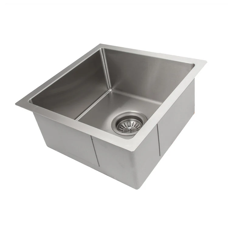 ZLINE 15 in. Boreal Undermount Single Bowl Bar Kitchen Sink in Stainless Steel (SUS-15) - Image 7