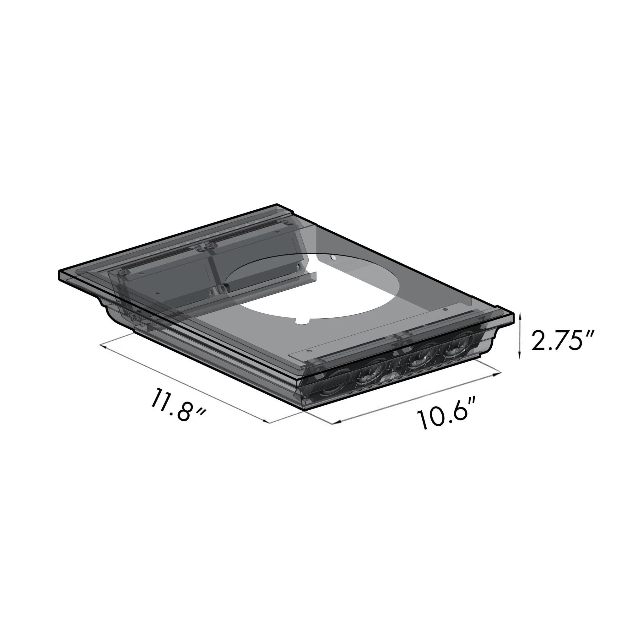 ZLINE Crown Molding with Built-in Bluetooth Speakers (CM6-BT-KE) - Image 3