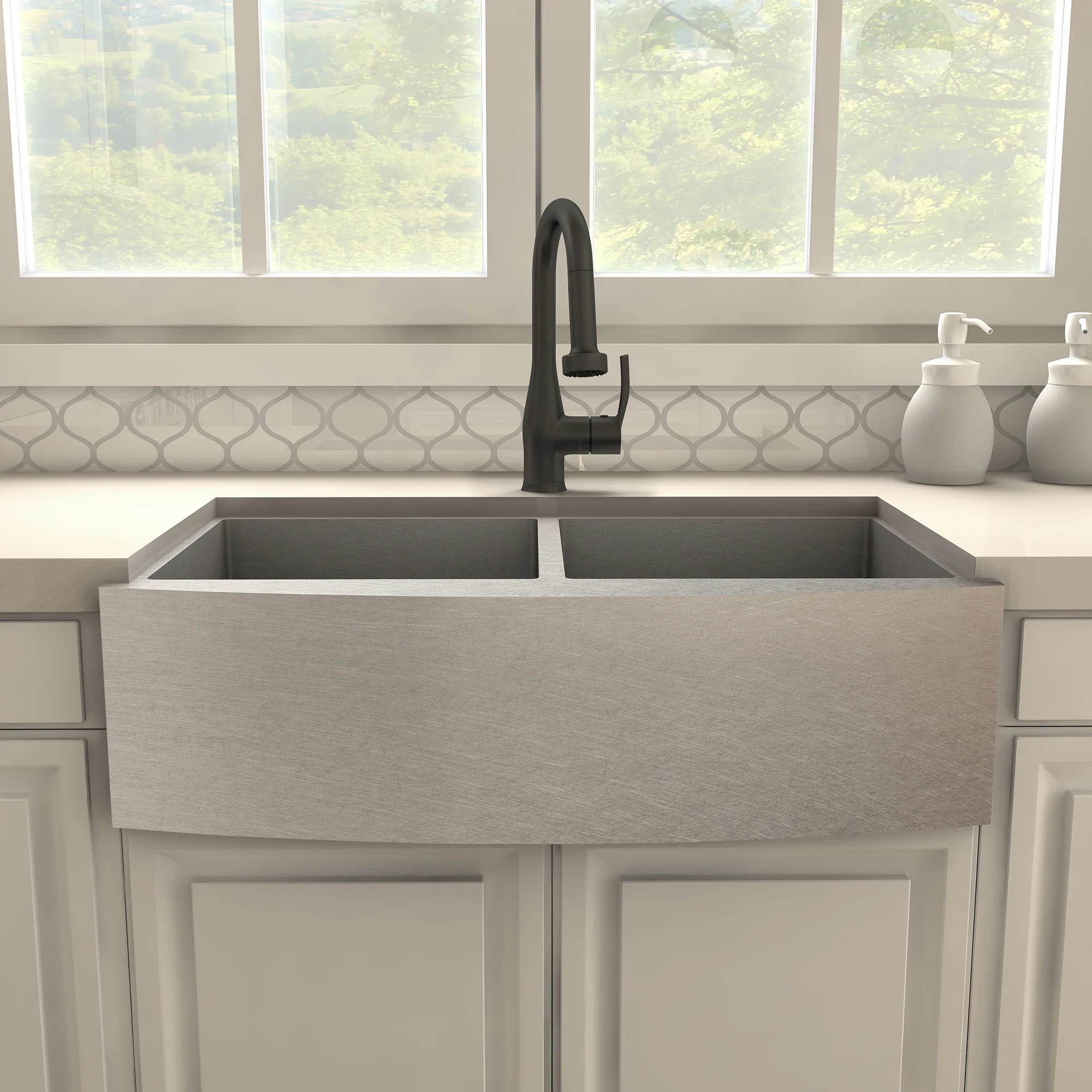ZLINE Dali Kitchen Faucet in Matte Black (DAL-KF-MB) - Image 2