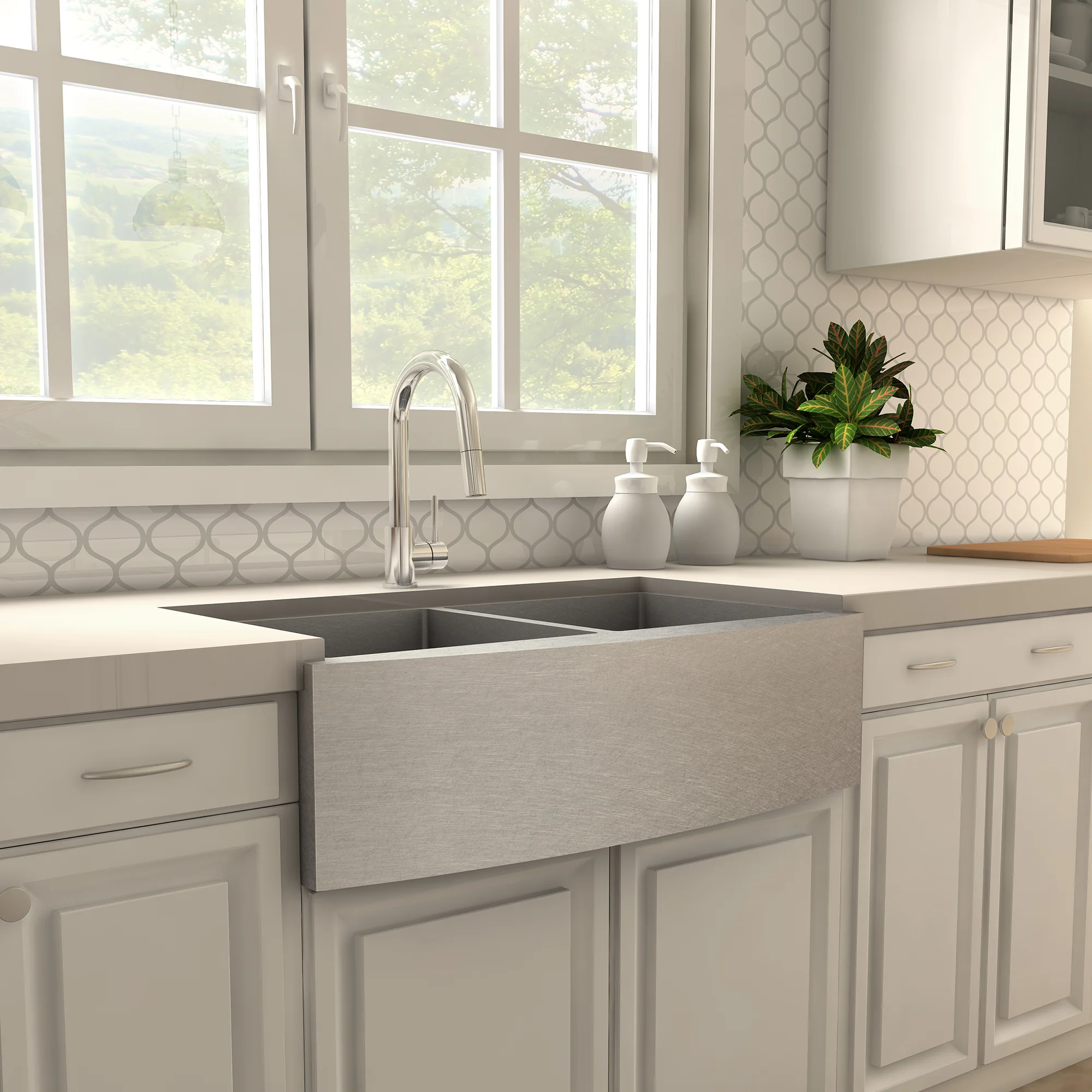 ZLINE Dante Kitchen Faucet in Chrome (DNT-KF-CH) - Image 5