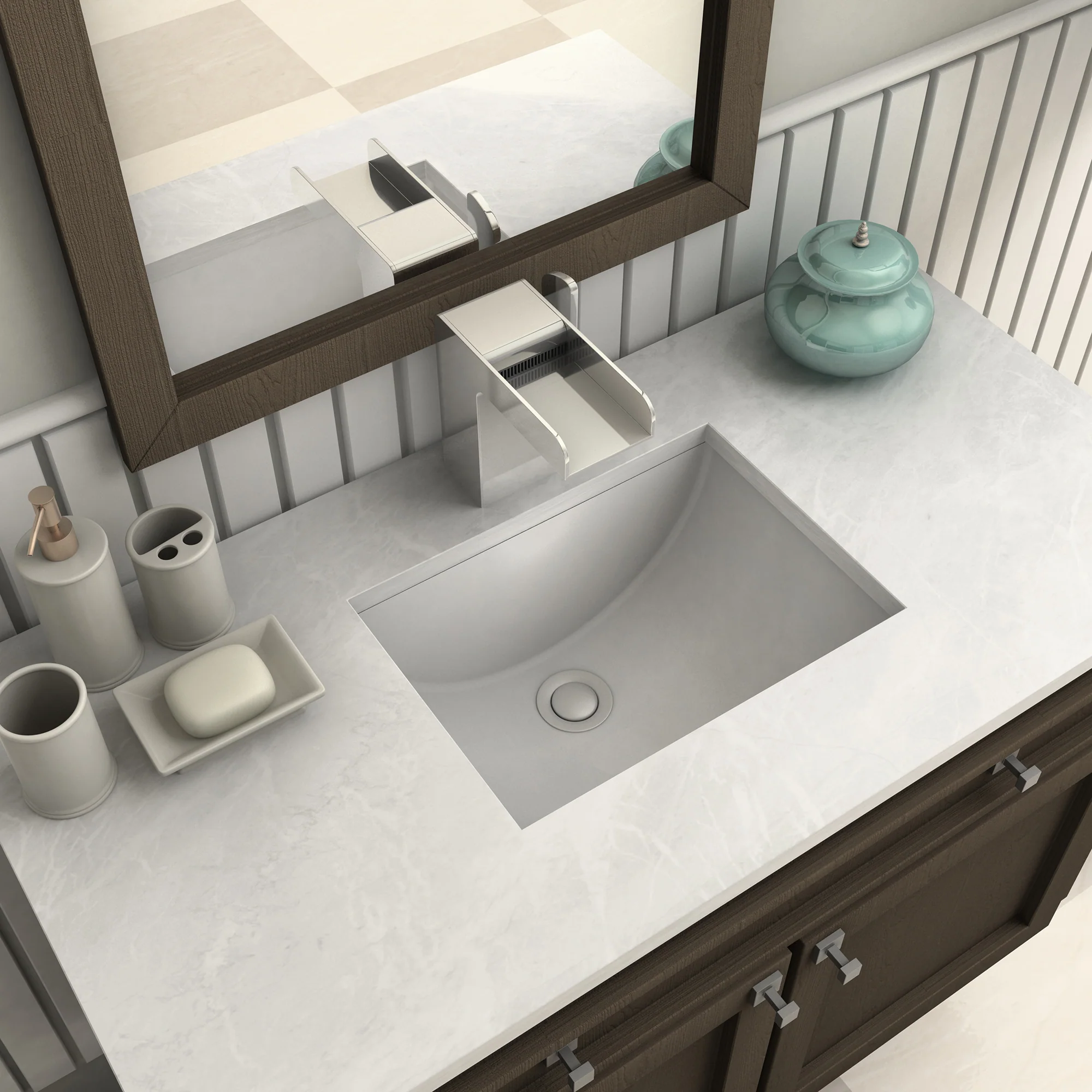 ZLINE Diamond Peak Bath Faucet in Chrome (DMP-BF-CH) - Image 6