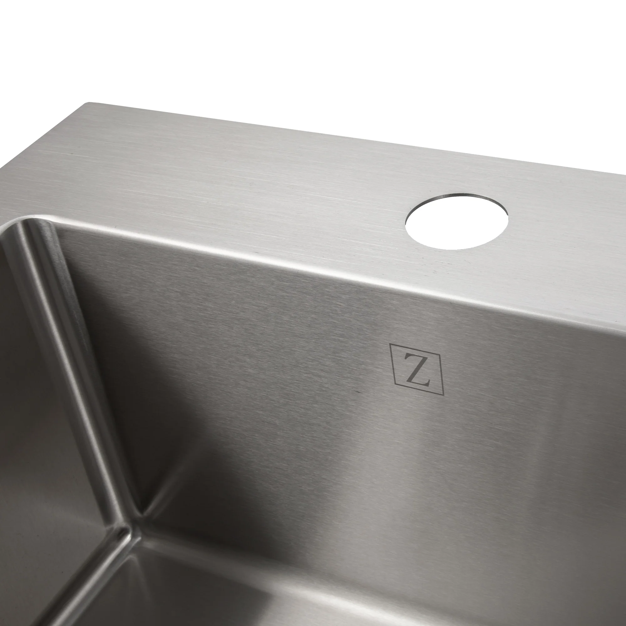ZLINE 15 in. Donner Topmount Single Bowl Bar Kitchen Sink in Stainless Steel (STS-15) - Image 7