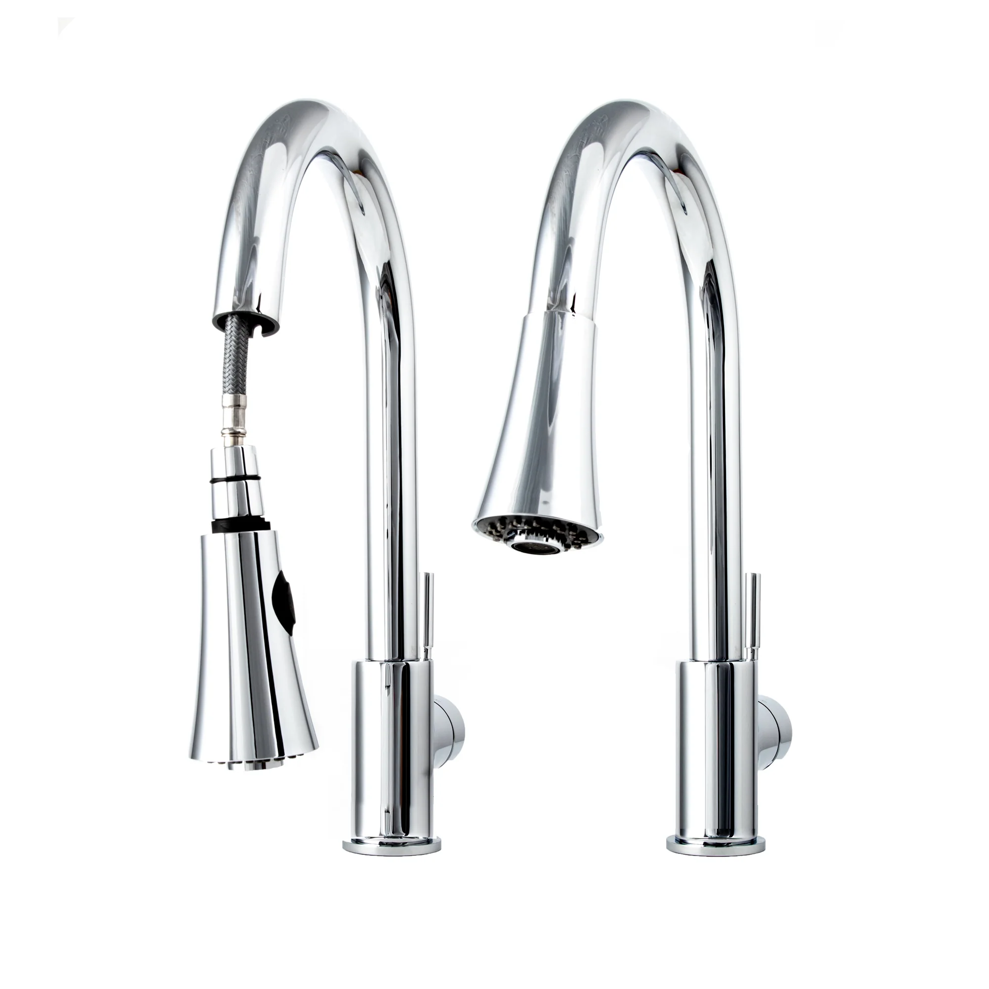 ZLINE Edison Kitchen Faucet in Chrome (EDS-KF-CH) - Image 3