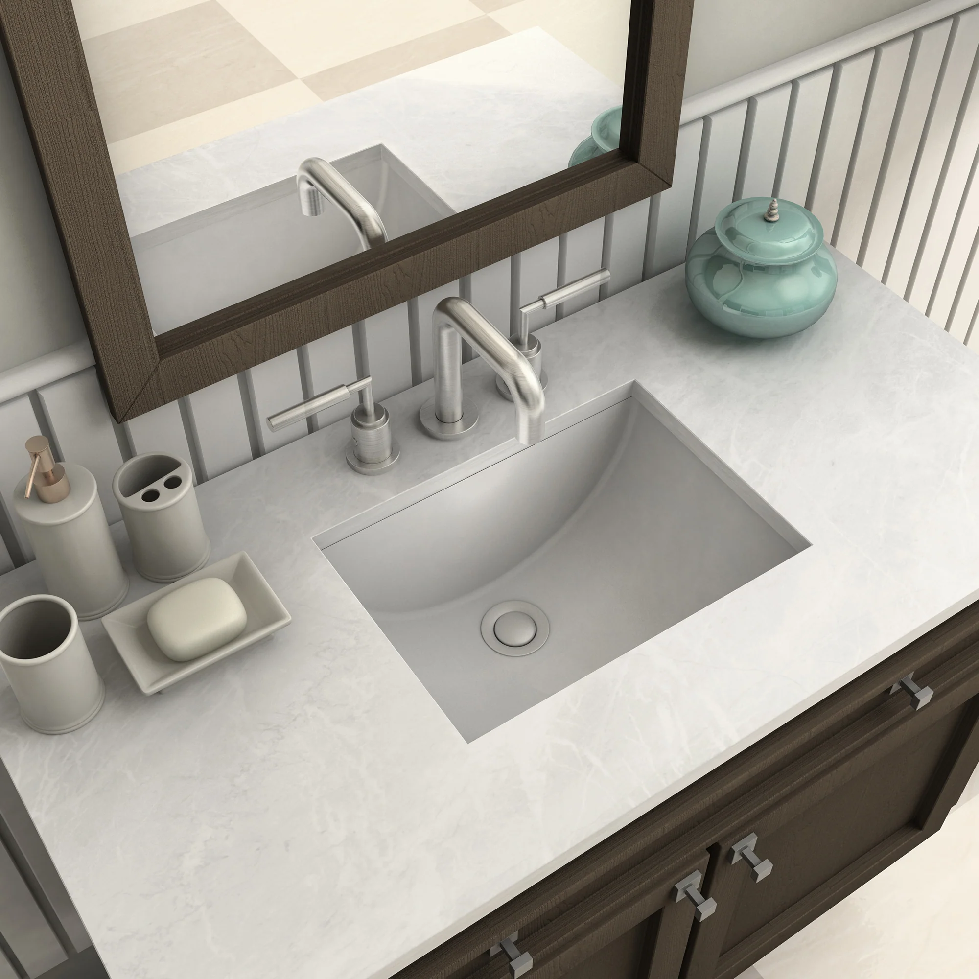 ZLINE El Dorado Bath Faucet in Brushed Nickel (ELD-BF-BN) - Image 2