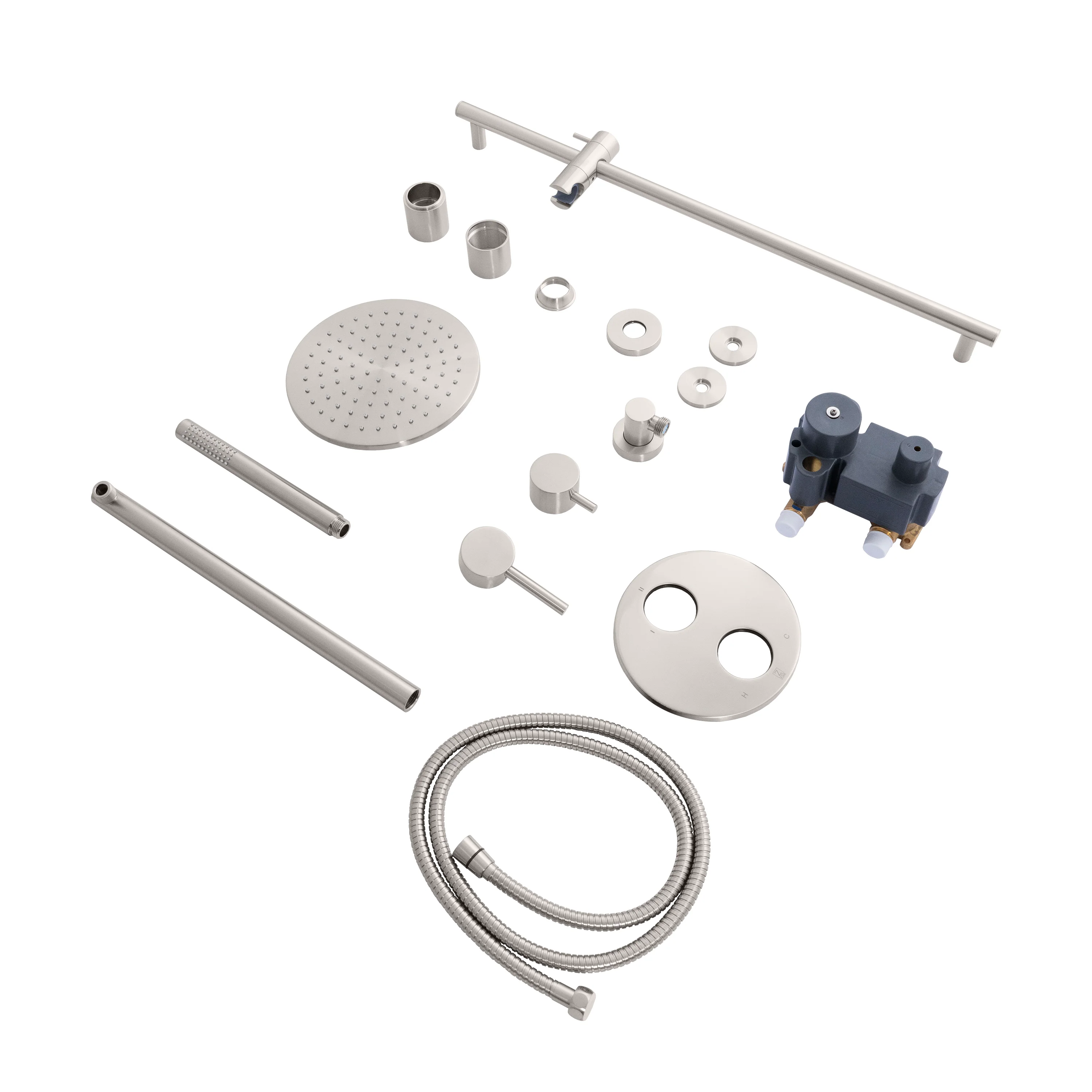 ZLINE El Dorado Shower System in Brushed Nickel (ELD-SHS-BN) - Image 5