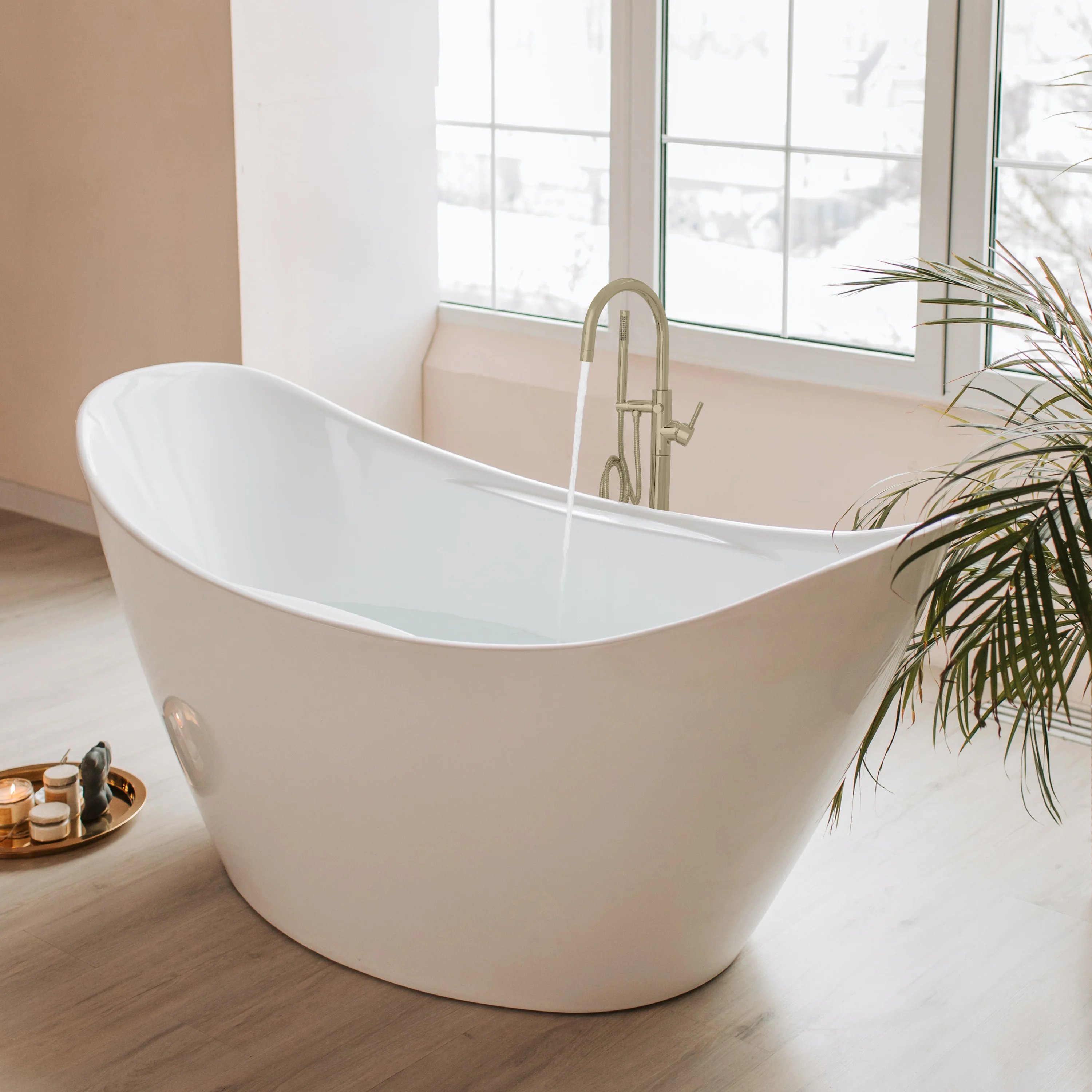 ZLINE Autograph Edition Emerald Bay Bath Tub Filler in Champagne Bronze (EMBY-BTF-CB) - Image 3
