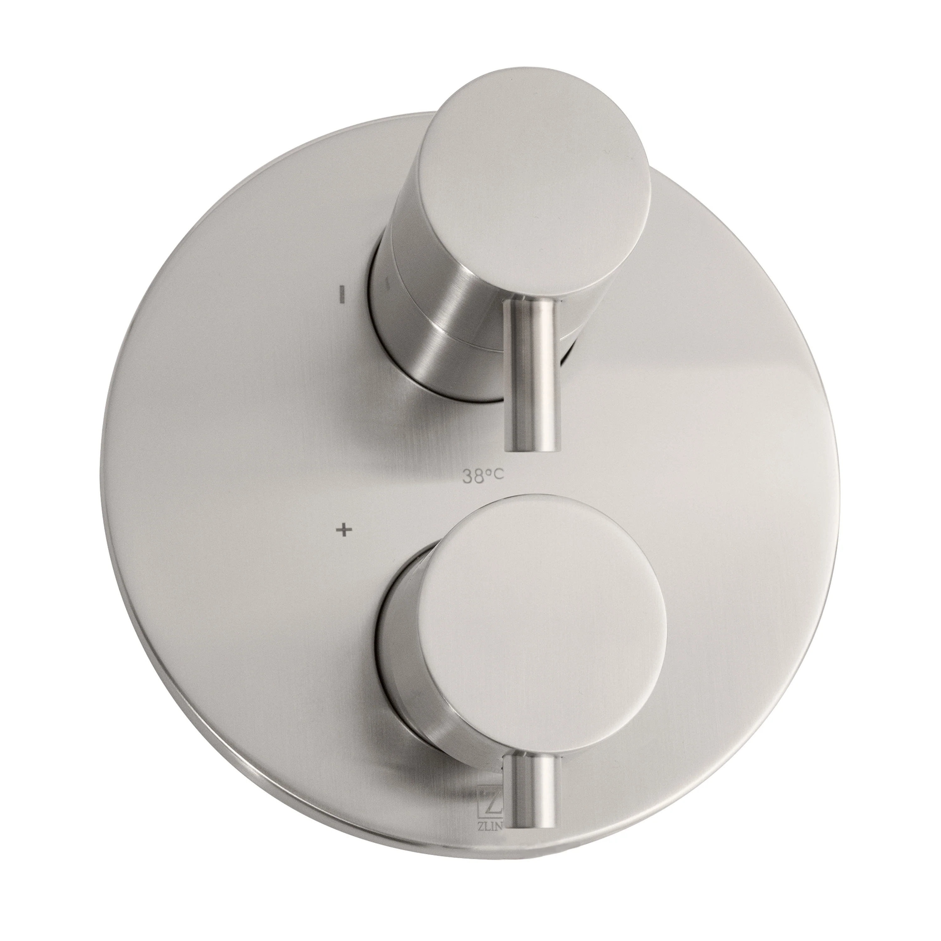 ZLINE Emerald Bay Thermostatic Shower System in Brushed Nickel (EMBY-SHS-T2-BN) - Image 2