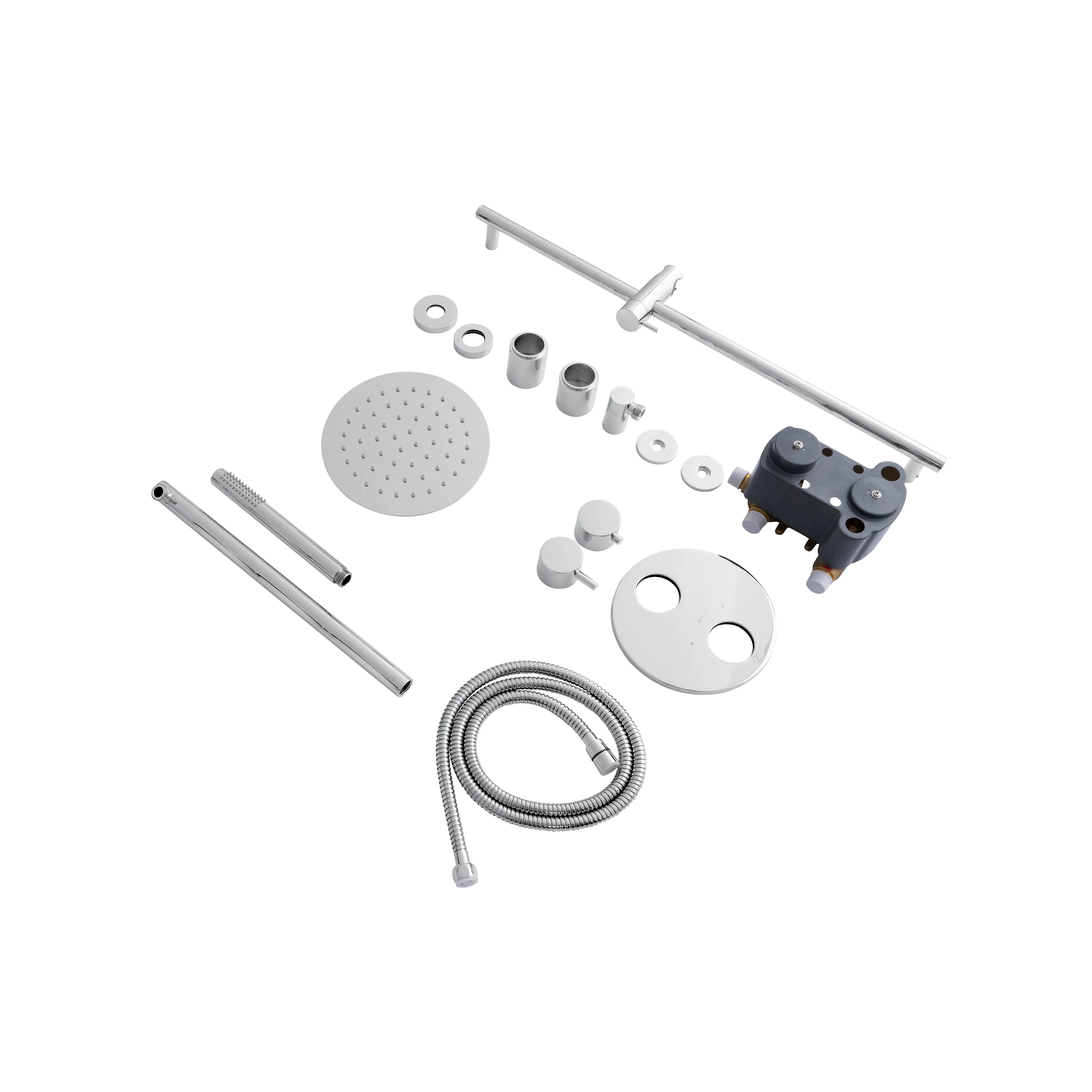 ZLINE Emerald Bay Thermostatic Shower System in Chrome (EMBY-SHS-T2-CH) - Image 4