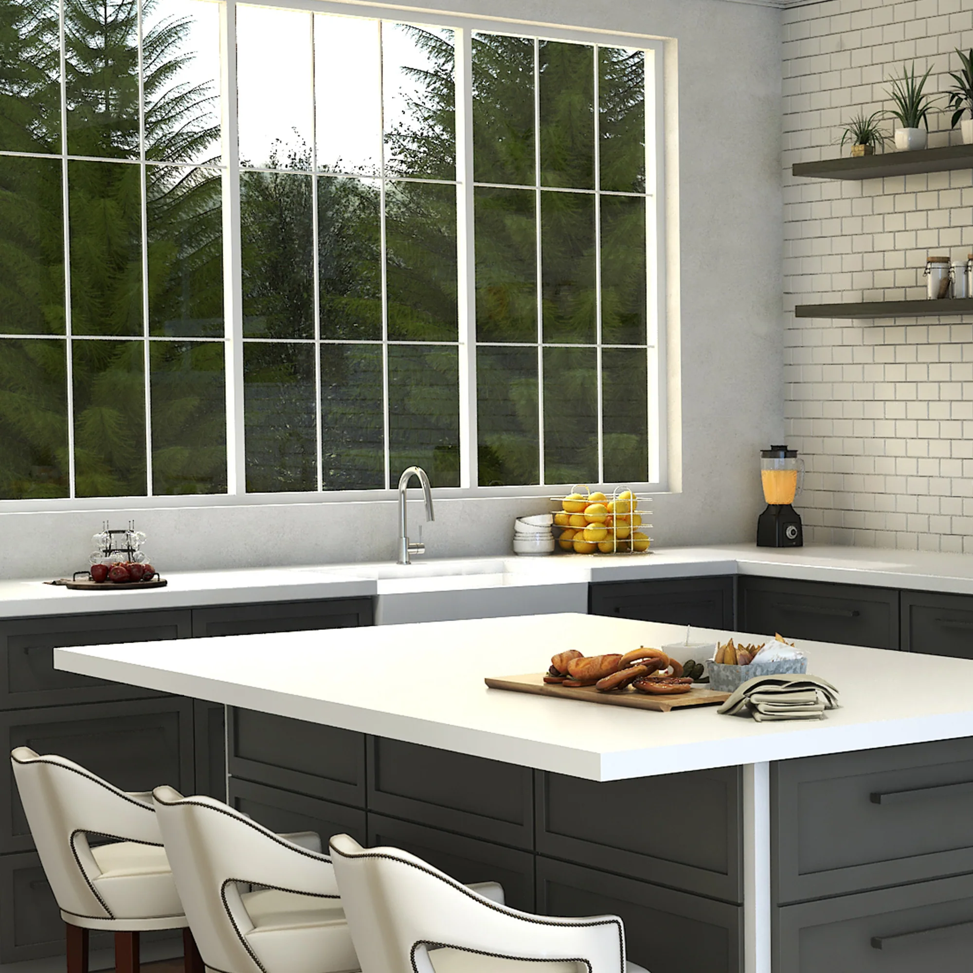 ZLINE Gemini Kitchen Faucet in Chrome (GEM-KF-CH) - Image 10
