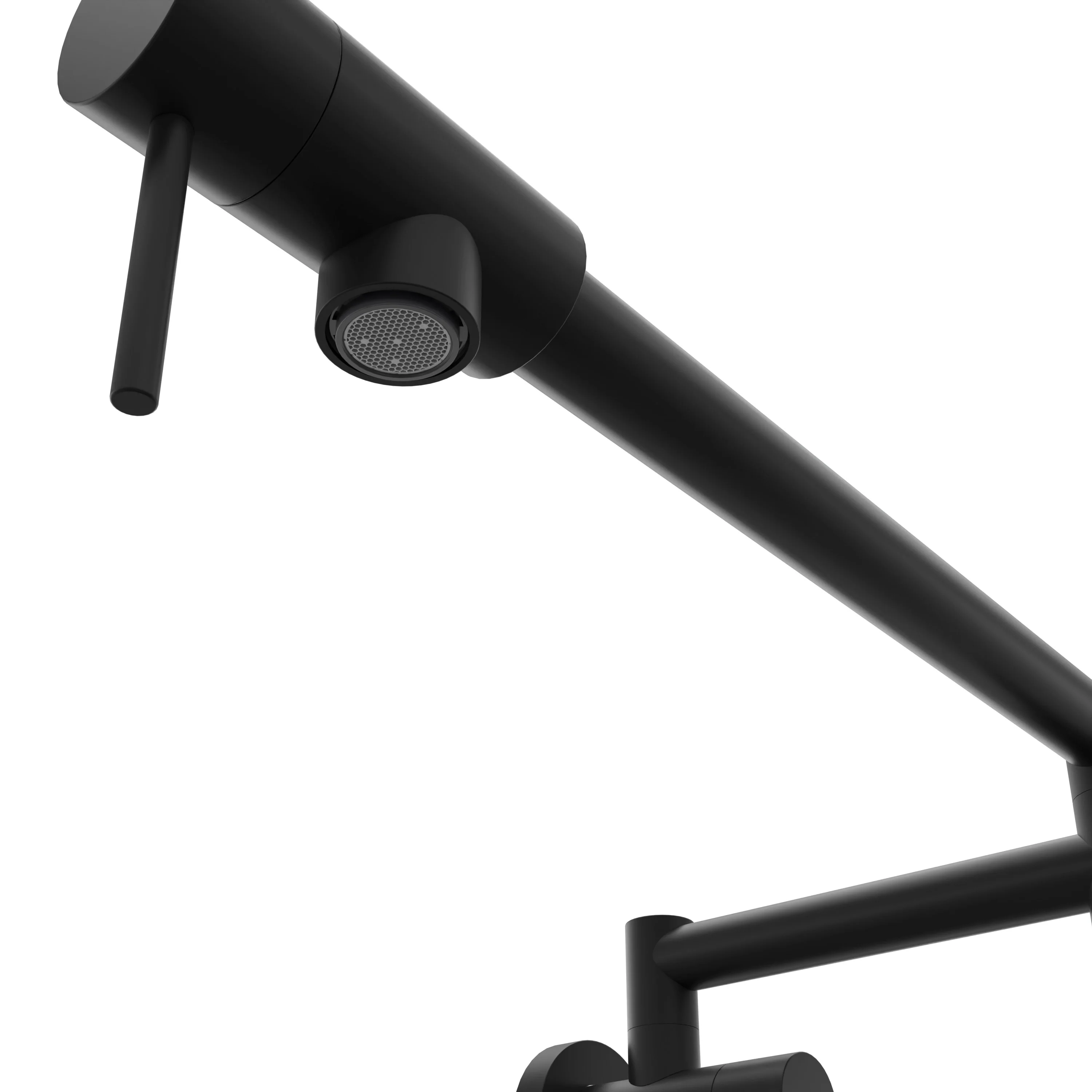 ZLINE Gemini Pot Filler in Matte Black (GEM-FPF-MB) - Image 4