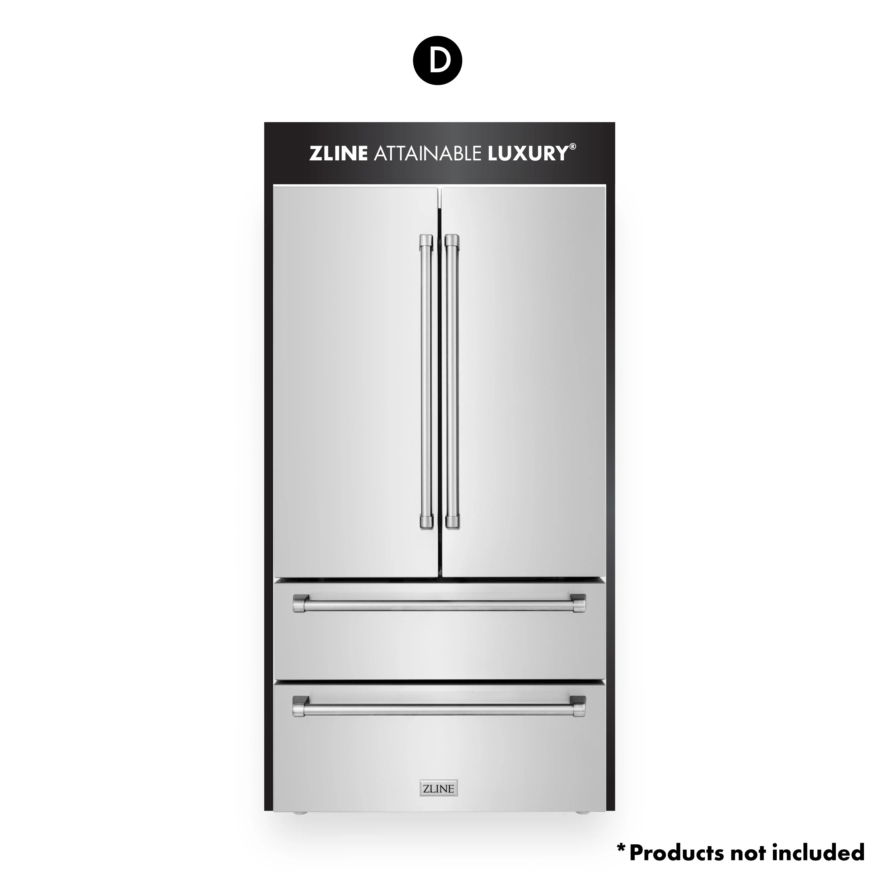 ZLINE Kitchen Vignette for 36" Freestanding Refrigerator (VN-D) - Image 2