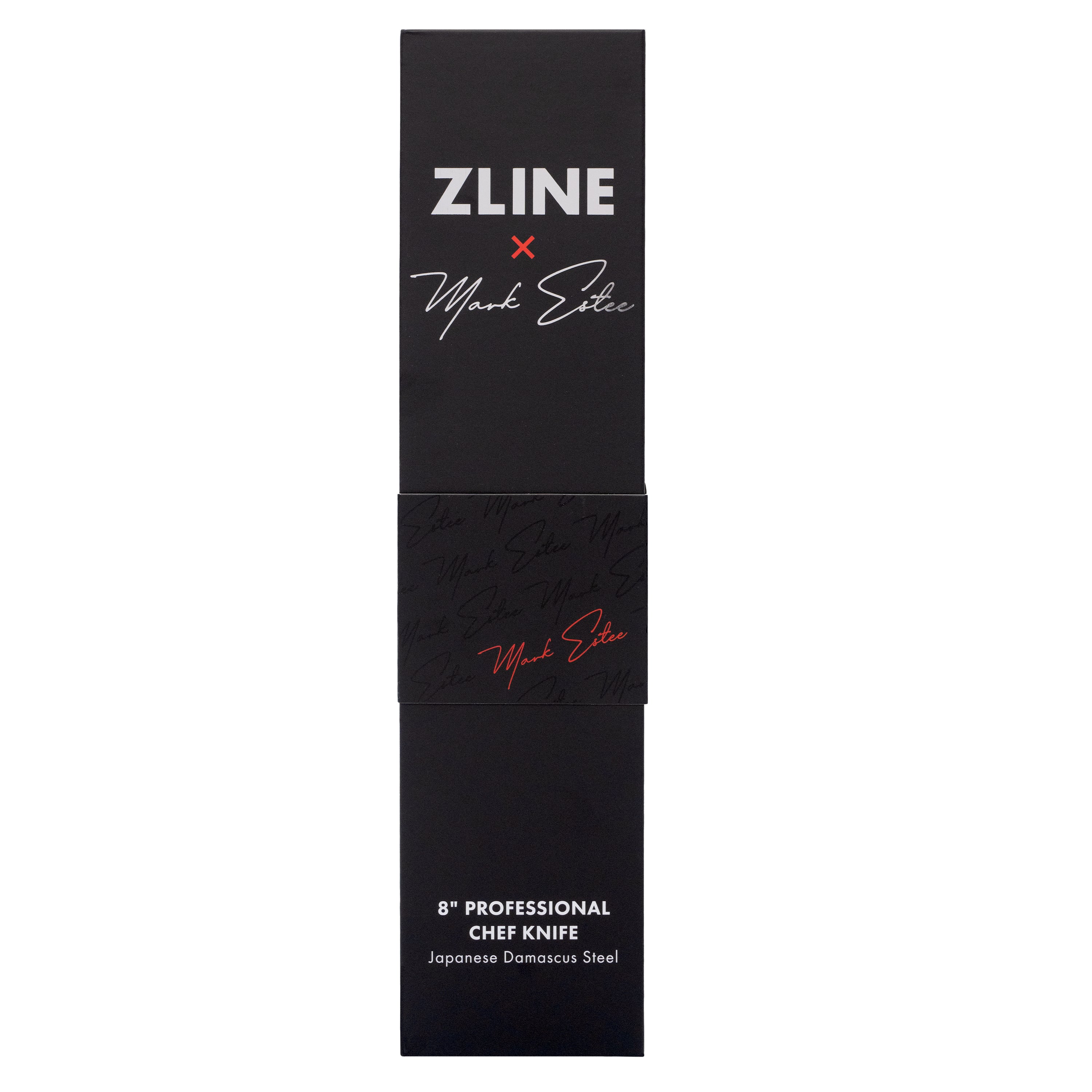 ZLINE Mark Estee 8 in. Professional Japanese Damascus Steel Chef Knife (KCKT-ME-JD) - Image 7