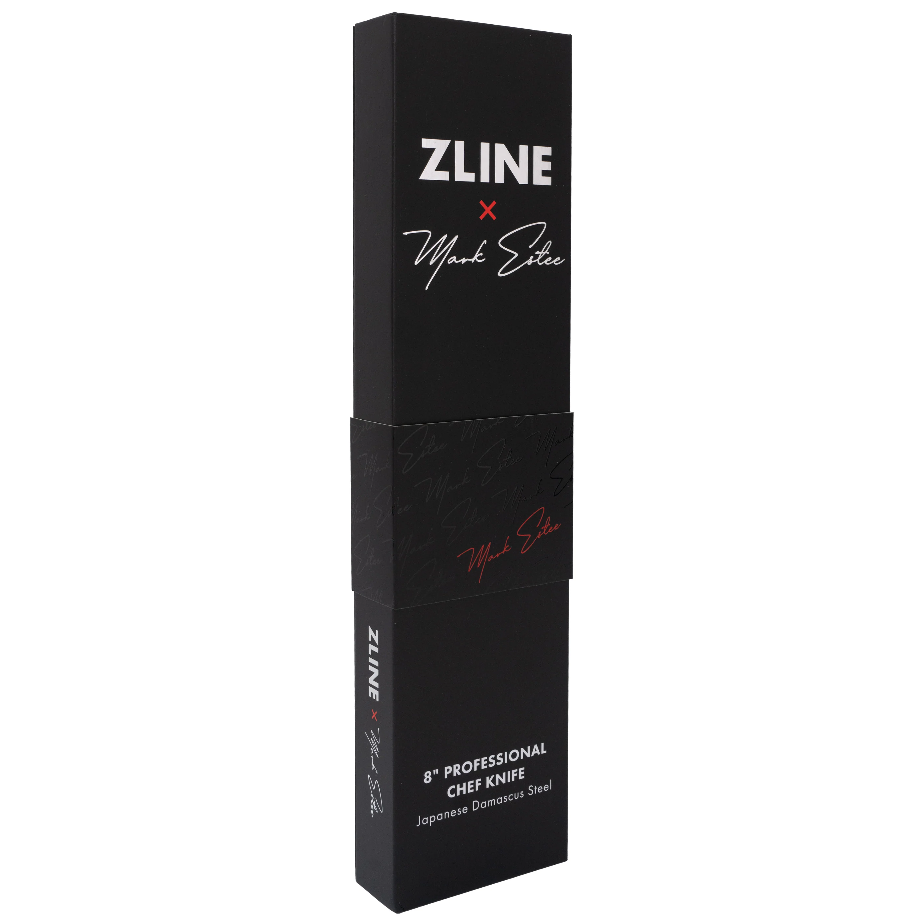 ZLINE Mark Estee 8 in. Professional Japanese Damascus Steel Chef Knife (KCKT-ME-JD) - Image 8