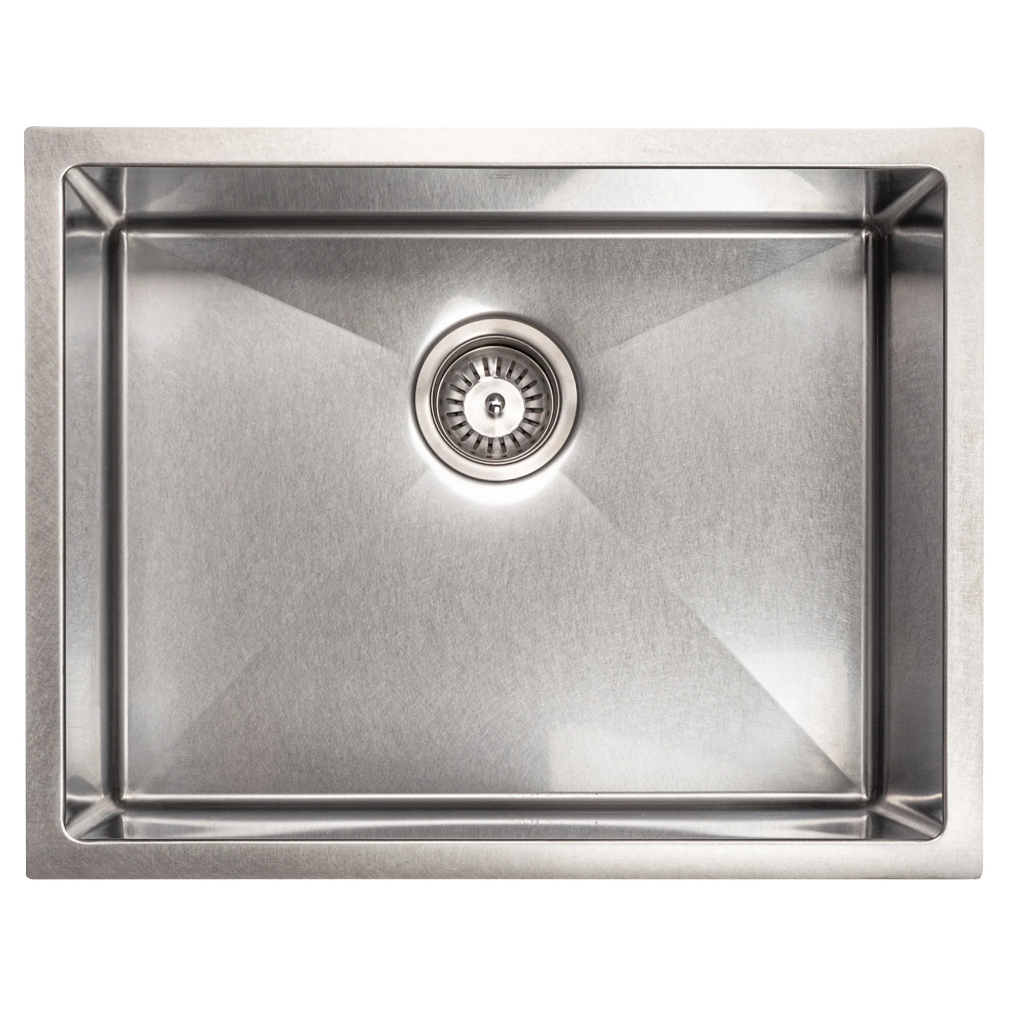 ZLINE 23 in. Meribel Undermount Single Bowl Satin Stainless Steel Kitchen Sink with Bottom Grid (SRS-23S) - Image 6