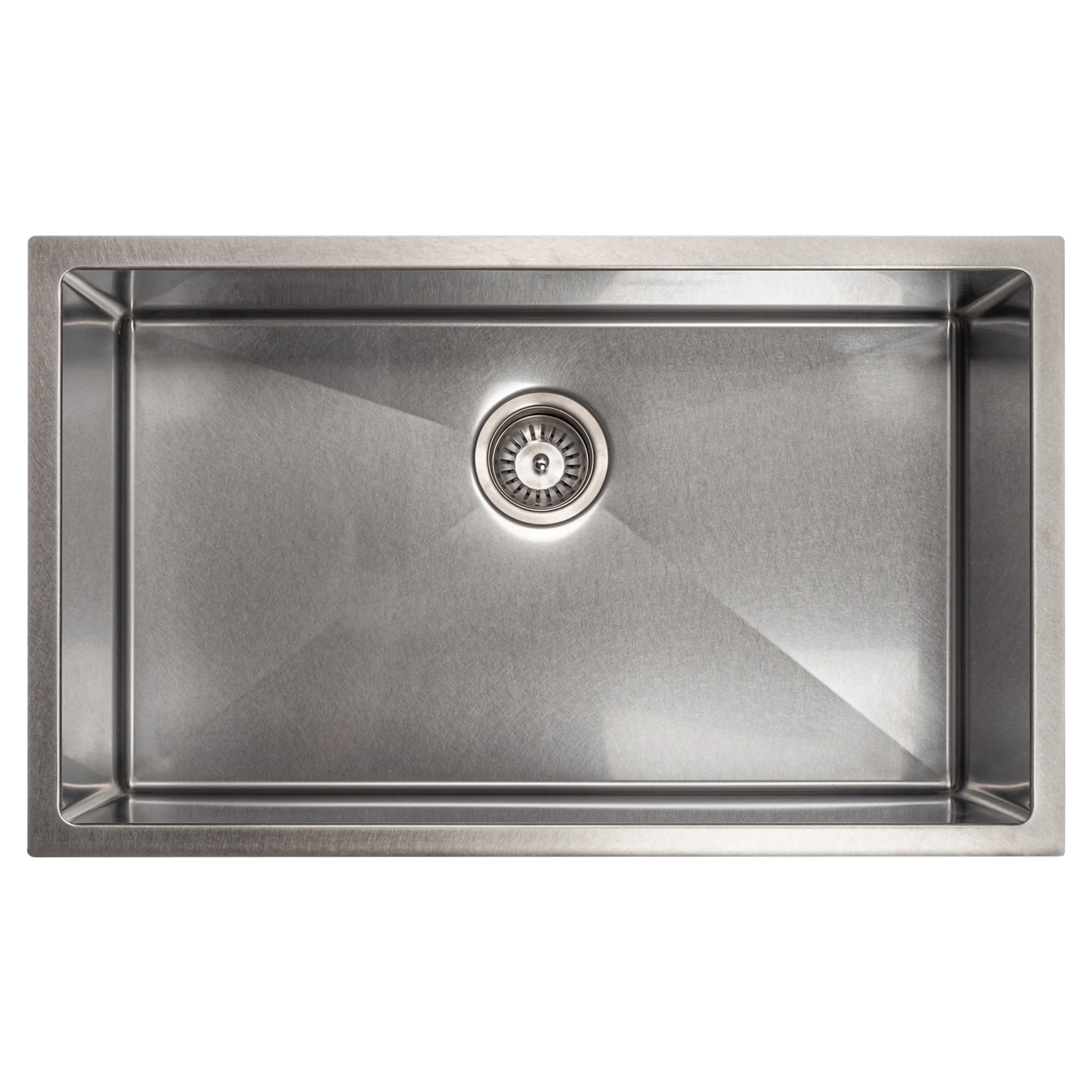 ZLINE 30 in. Meribel Undermount Single Bowl Satin Stainless Steel Kitchen Sink with Bottom Grid (SRS-30S) - Image 18