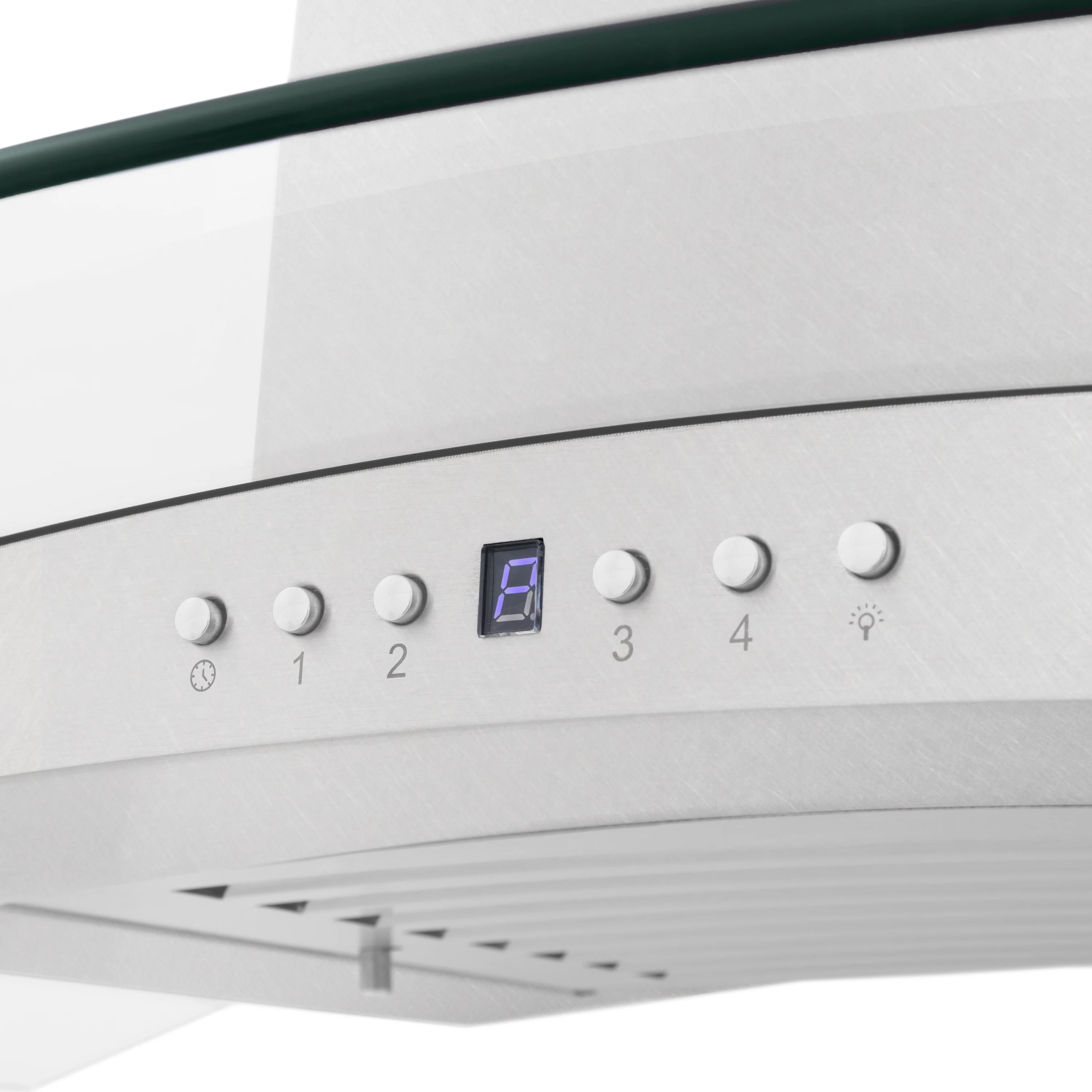 ZLINE 48 in. Convertible Vent Wall Mount Range Hood in Satin Stainless Steel and Glass (8KN4S-48) - Image 6