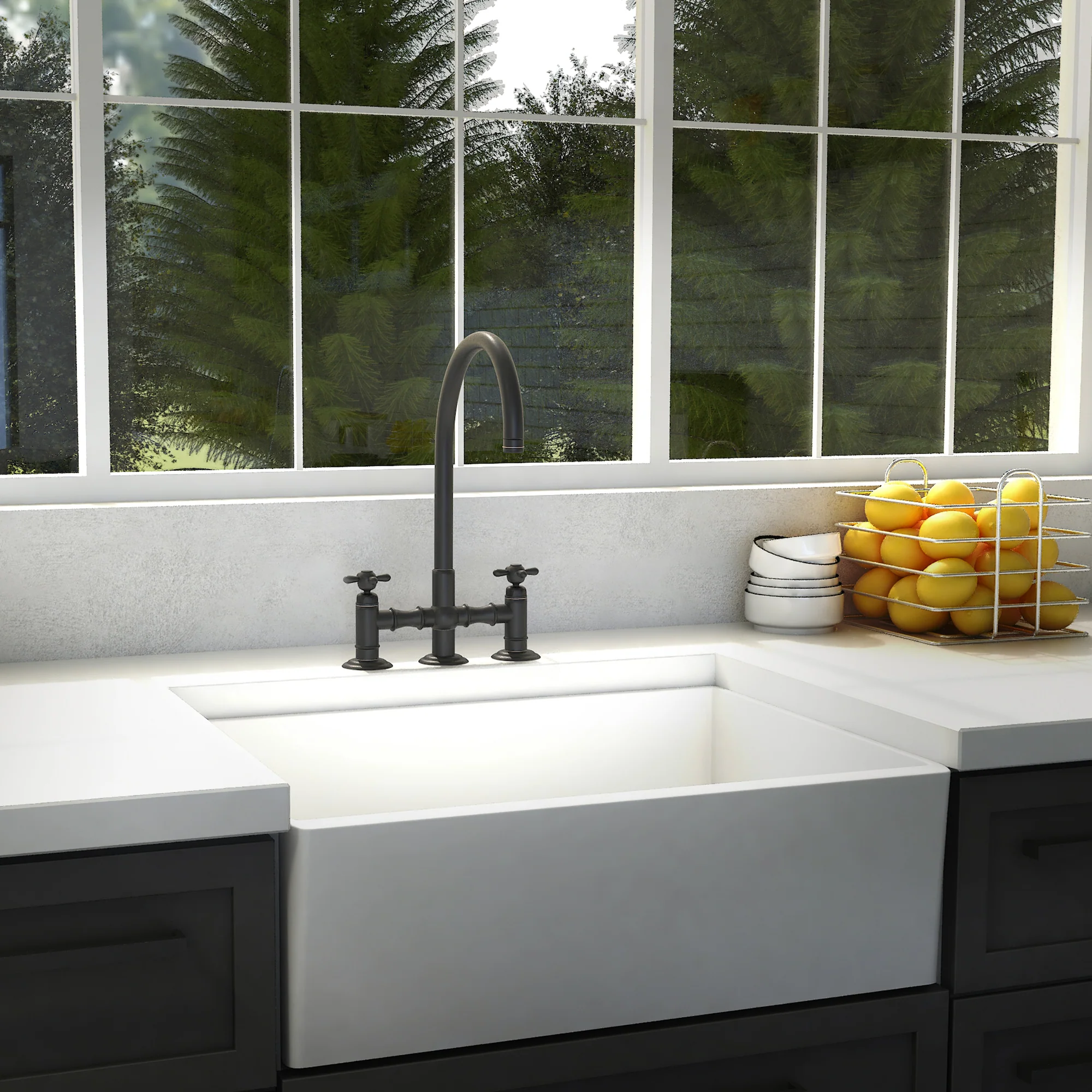 ZLINE Mona Kitchen Faucet in Oil-Rubbed Bronze (MNA-KF-ORB) - Image 2