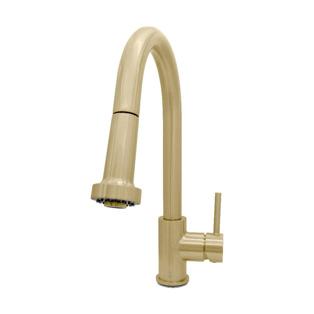 ZLINE Monet Pull Down Kitchen Faucet in Champagne Bronze (MON-KF-CB) - Image 3
