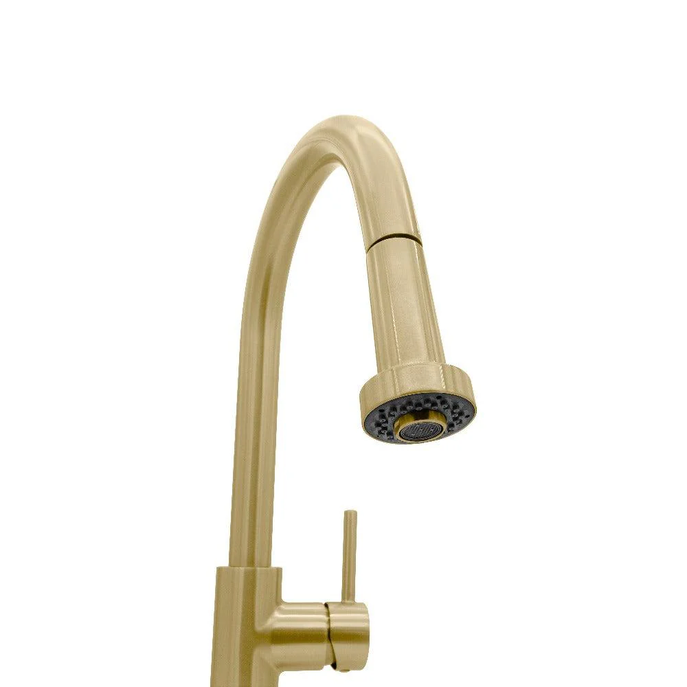 ZLINE Monet Pull Down Kitchen Faucet in Champagne Bronze (MON-KF-CB) - Image 4