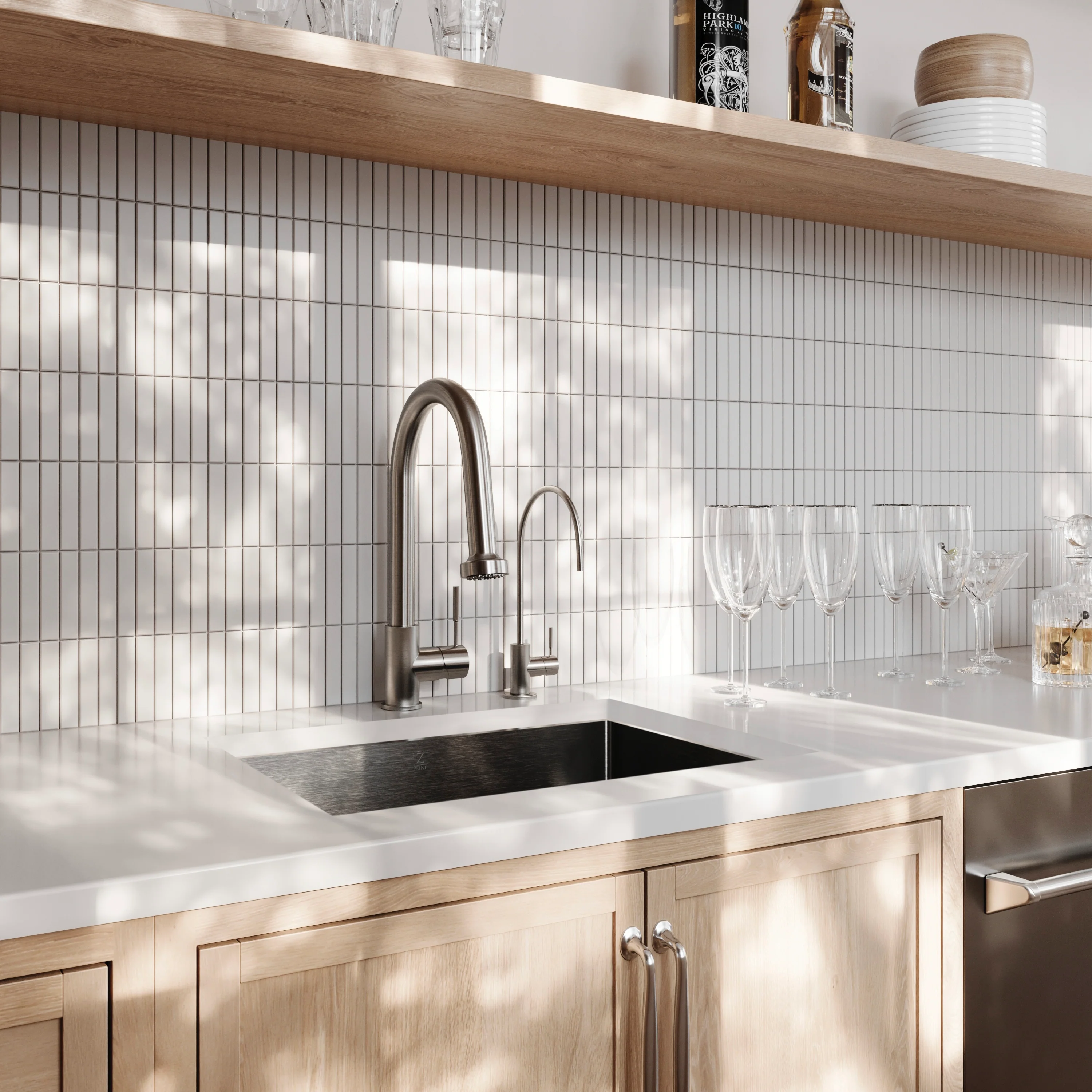 ZLINE Monet Kitchen Faucet in Chrome (MON-KF-CH) - Image 2