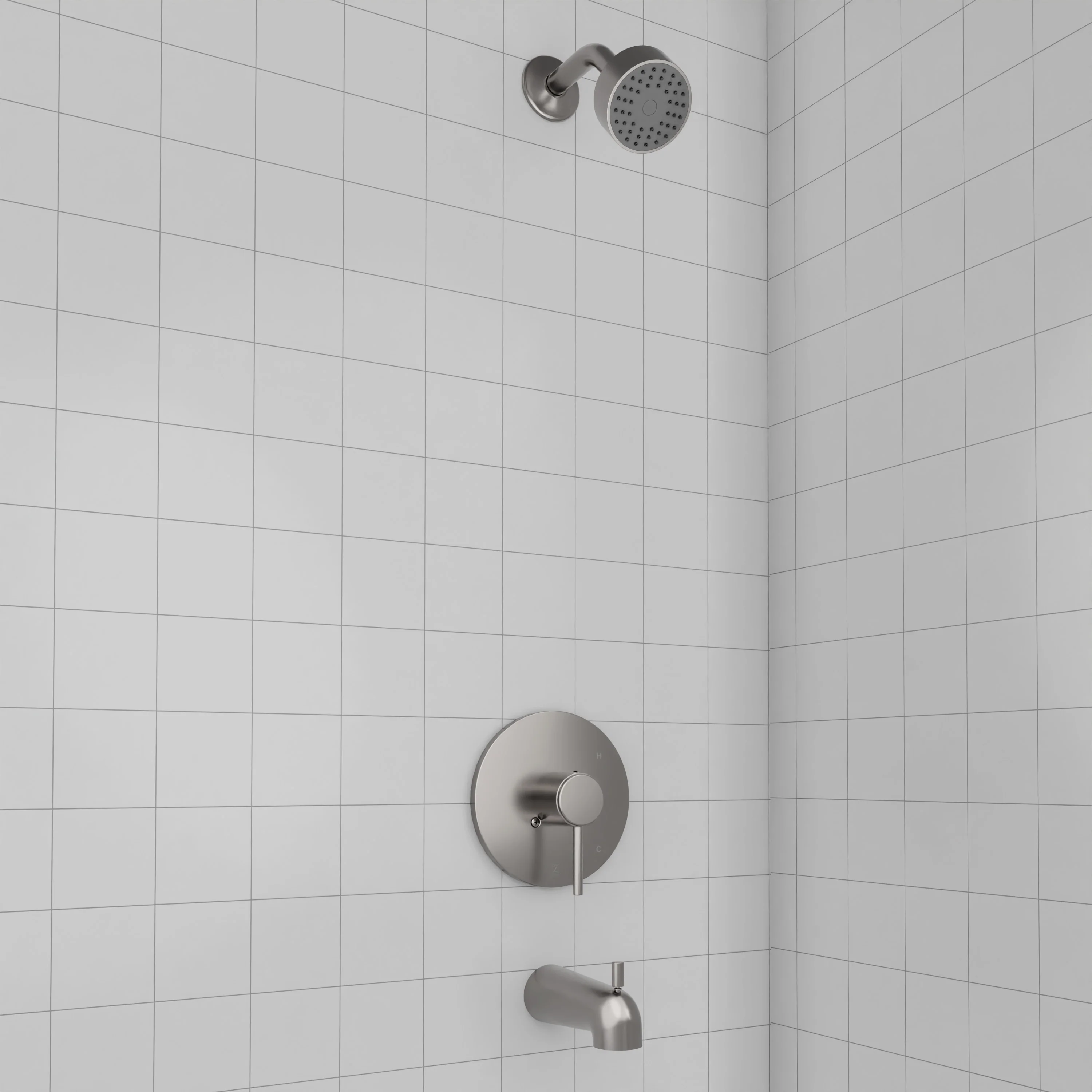 ZLINE Palisades Elegant Shower System in Brushed Nickel (RBCN1-SHS-BN) - Image 5