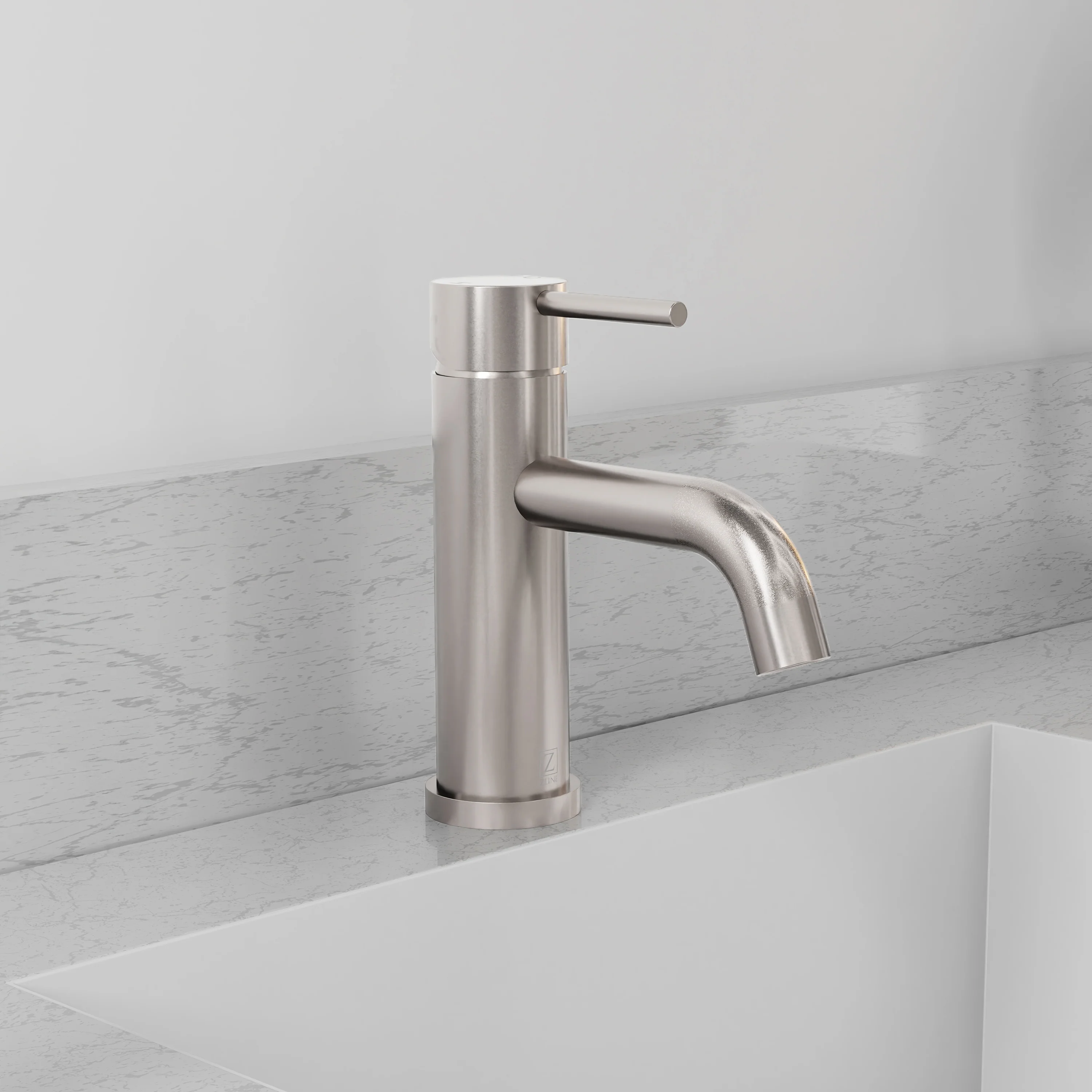 ZLINE Palisades Elegant Single Handle Bath Faucet in Brushed Nickel (RBCN1-BF-BN) - Image 2
