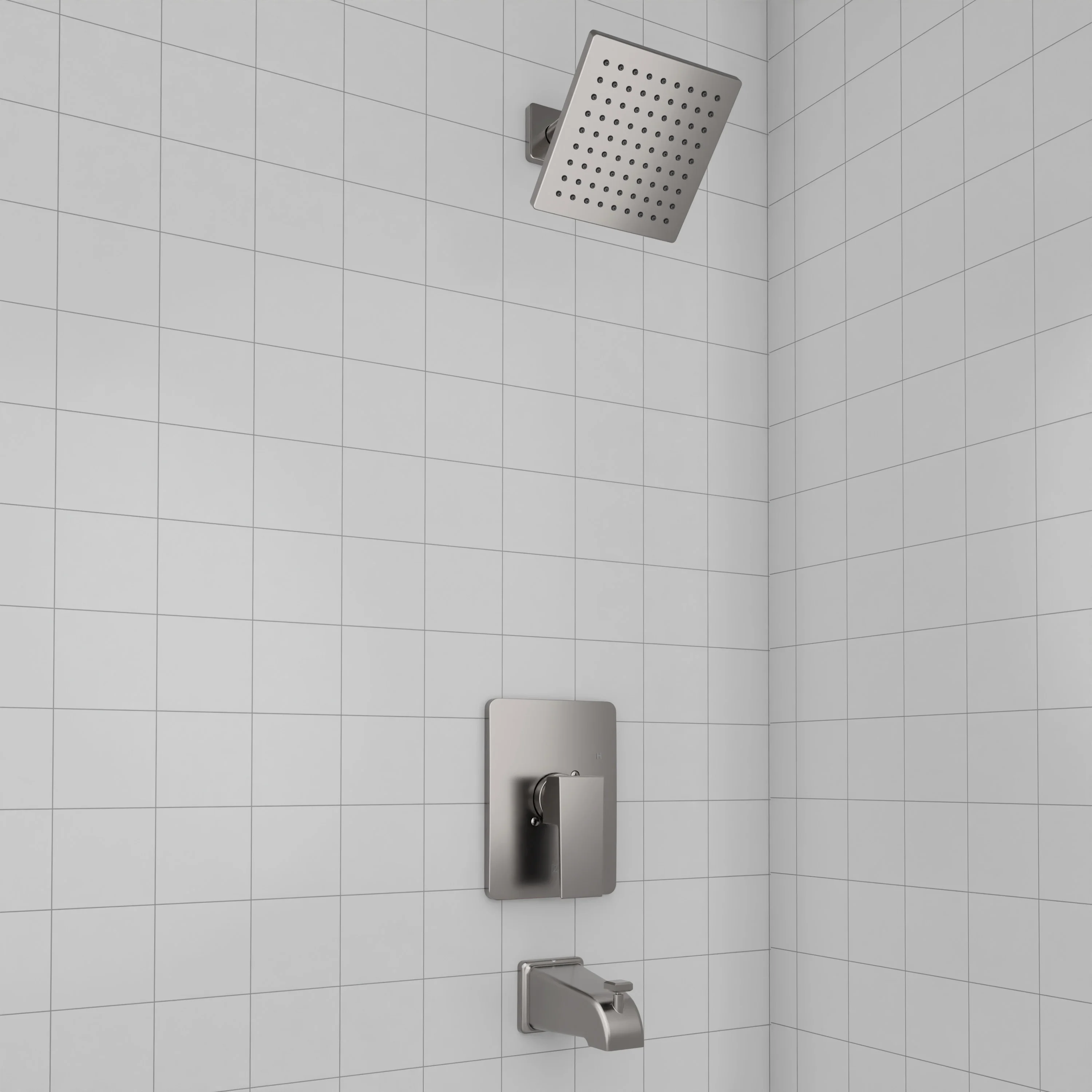 ZLINE Palisades Modern Shower System in Brushed Nickel (RBCN2-SHS-BN) - Image 5