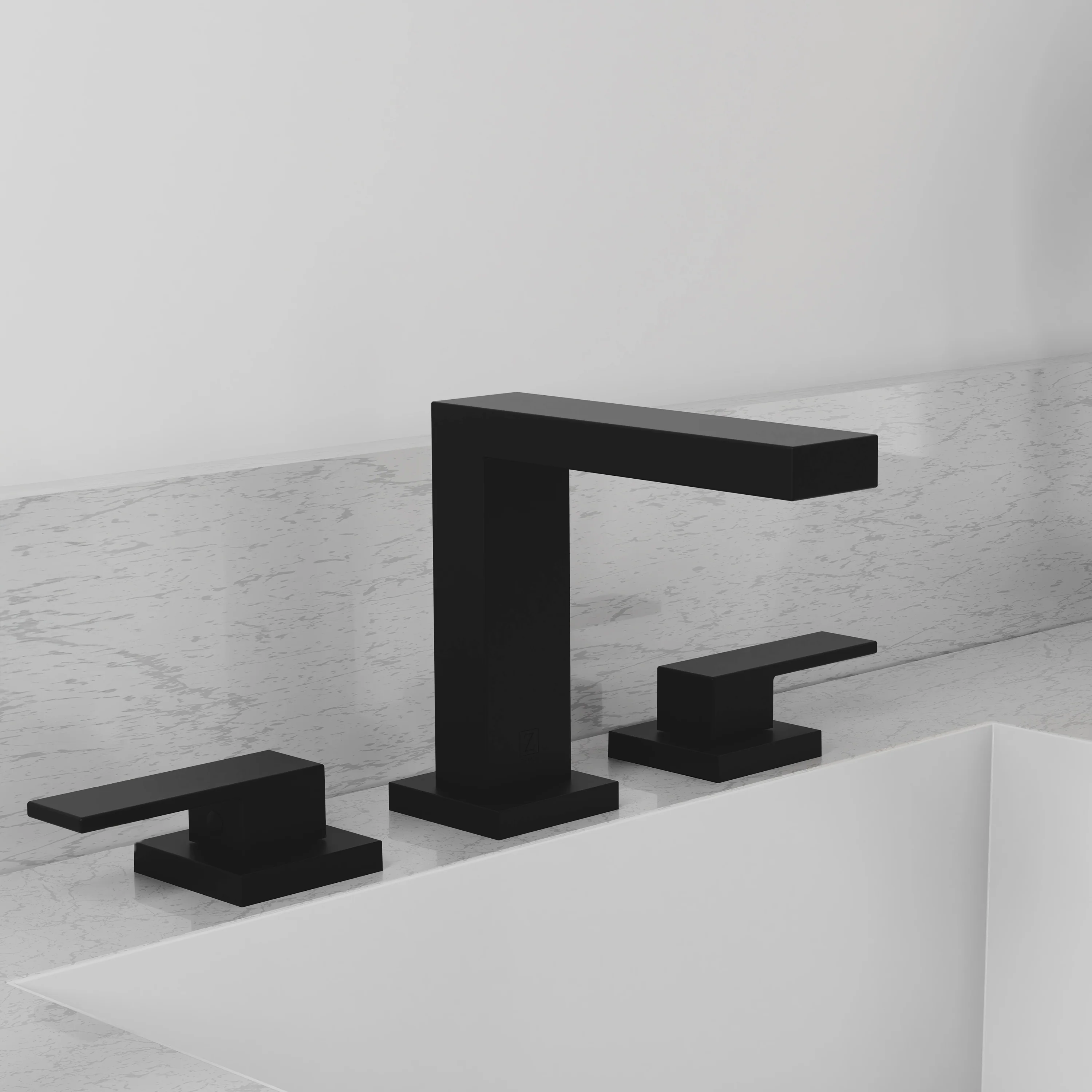 ZLINE Palisades Modern Widespread Bath Faucet in Matte Black (RBCN3-BF-MB) - Image 2