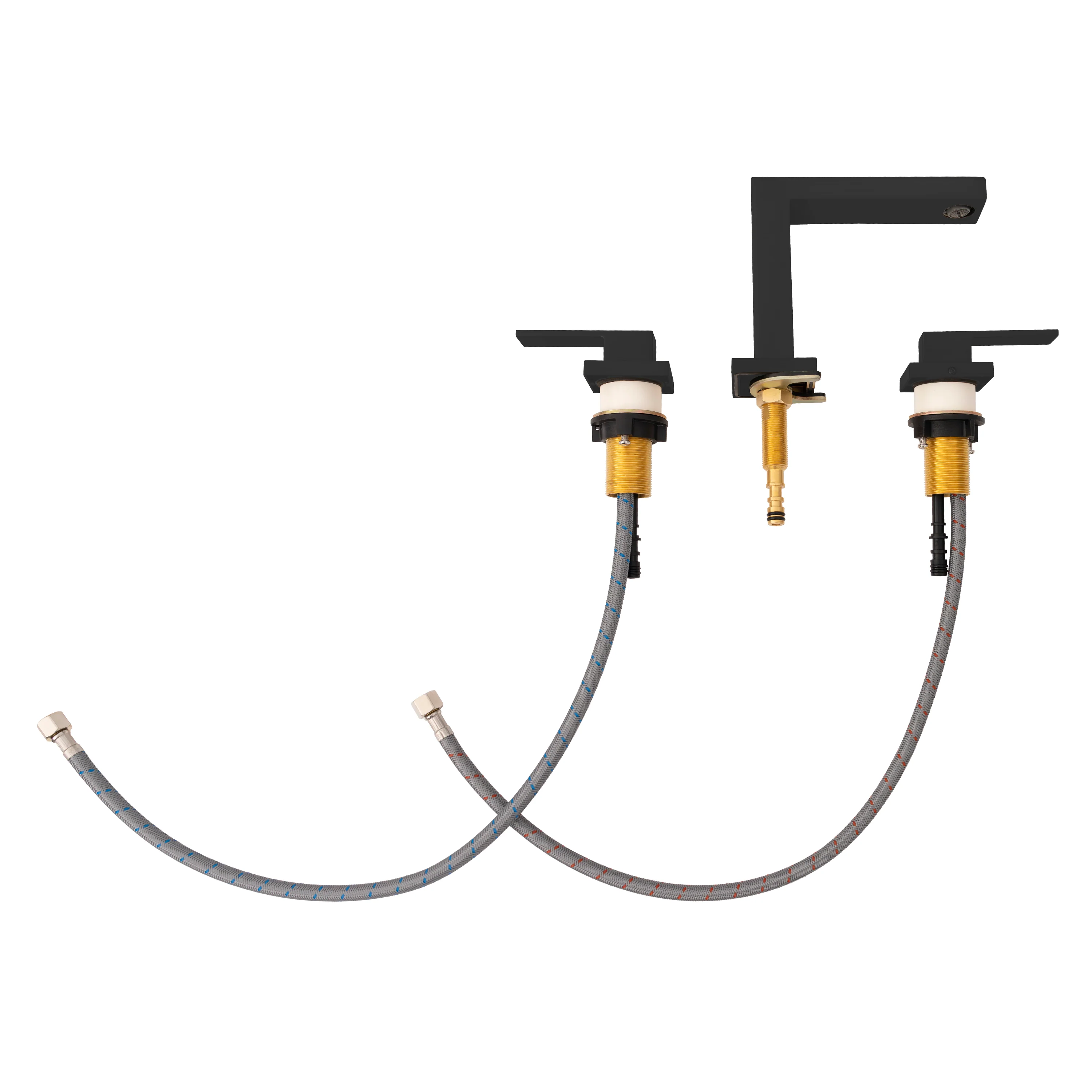 ZLINE Palisades Modern Widespread Bath Faucet in Matte Black (RBCN3-BF-MB) - Image 3
