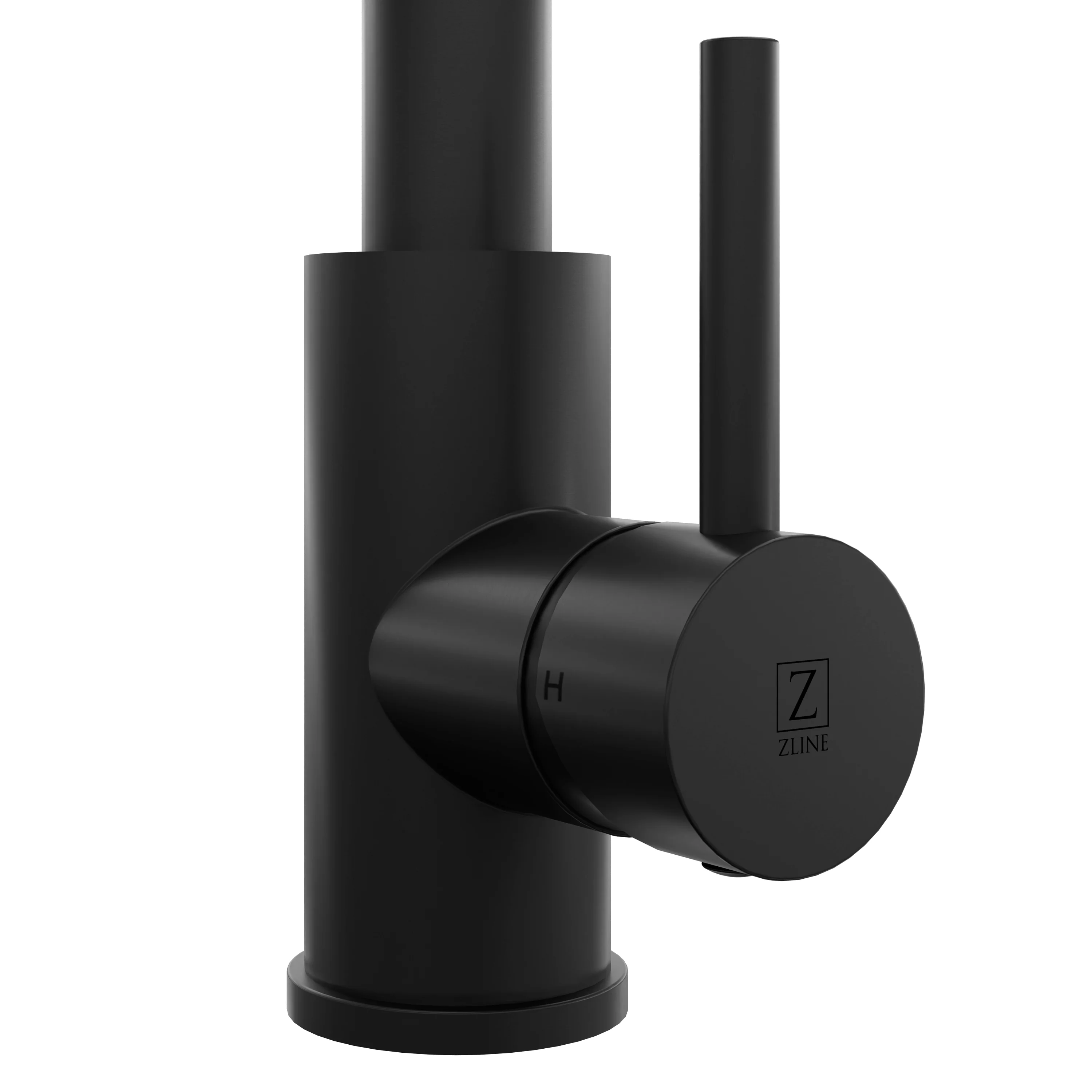 ZLINE Palisades Pull Down Single Handle Kitchen Faucet in Matte Black (RBCN1-KF-MB) - Image 4