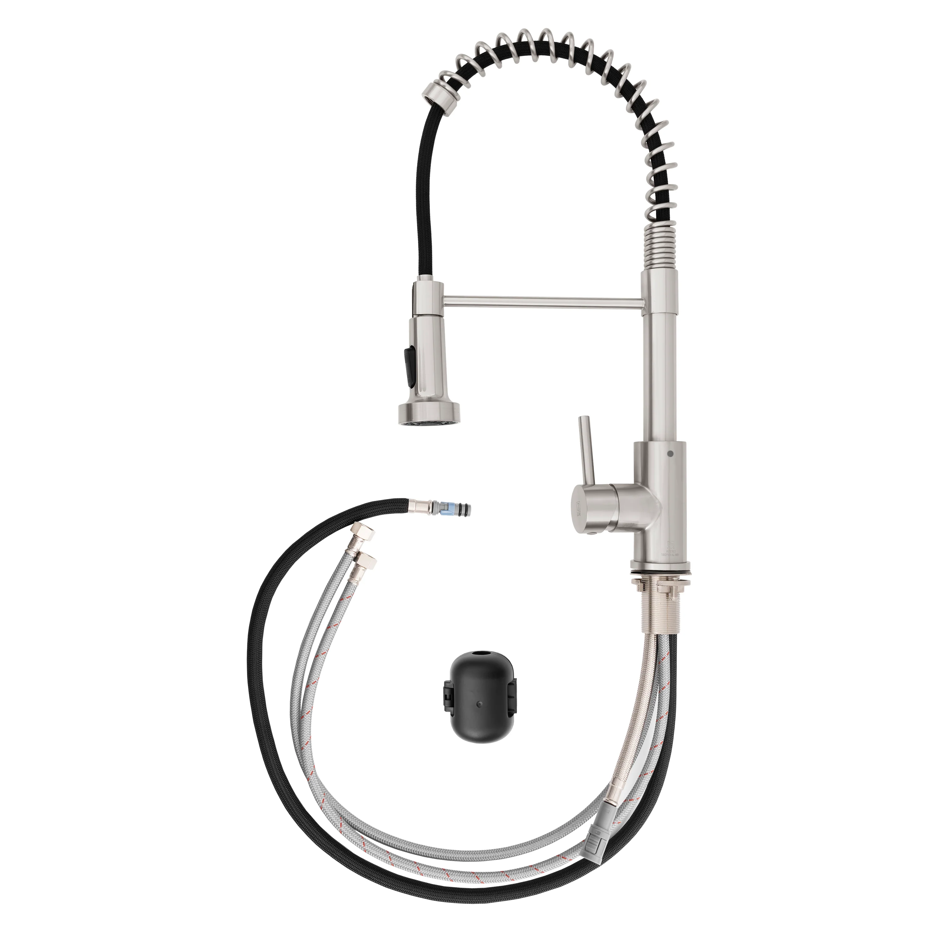 ZLINE Palisades Pull Down Spring Spray Wand Kitchen Faucet in Brushed Nickel (RBCN2-KF-BN) - Image 3