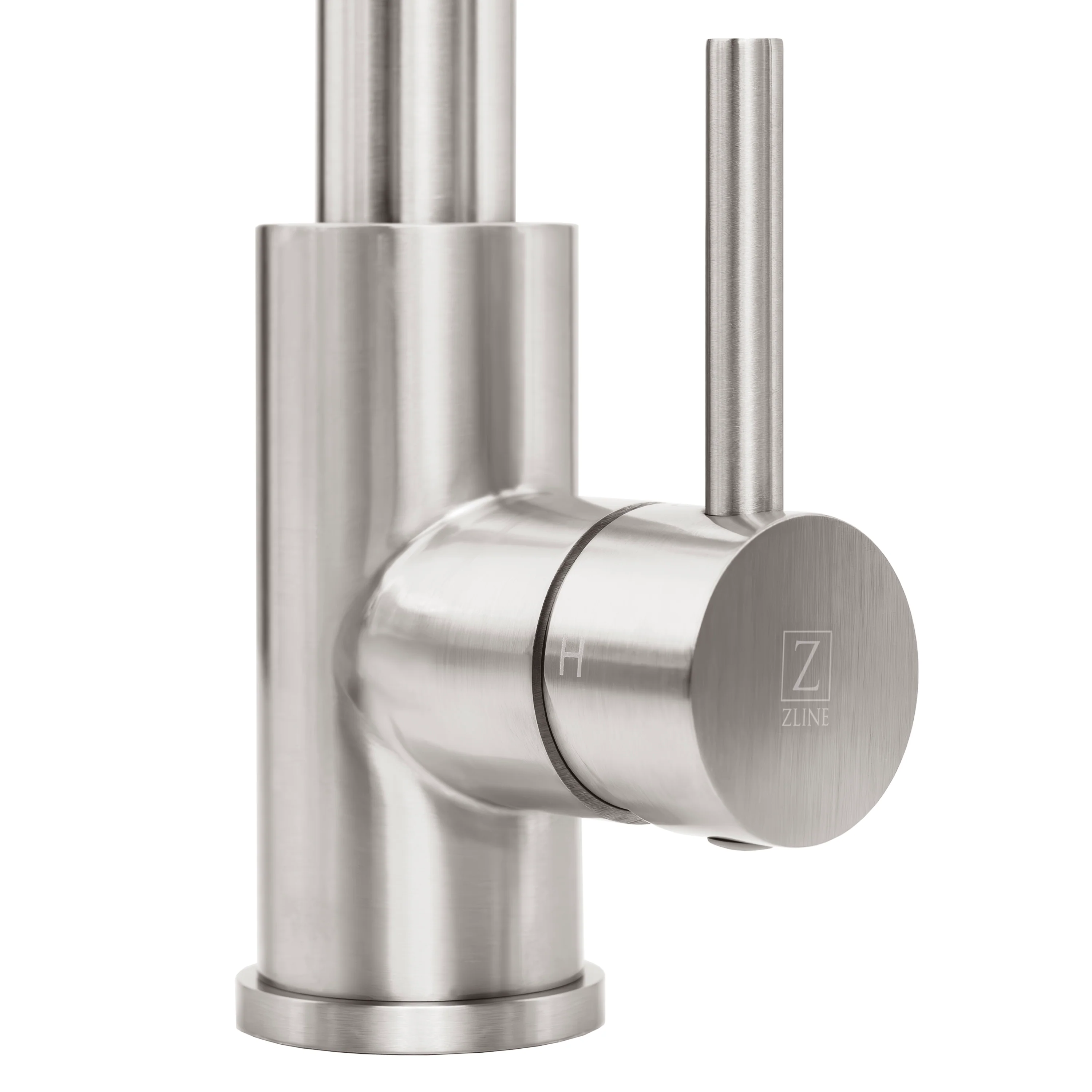 ZLINE Palisades Pull Down Spring Spray Wand Kitchen Faucet in Brushed Nickel (RBCN2-KF-BN) - Image 4