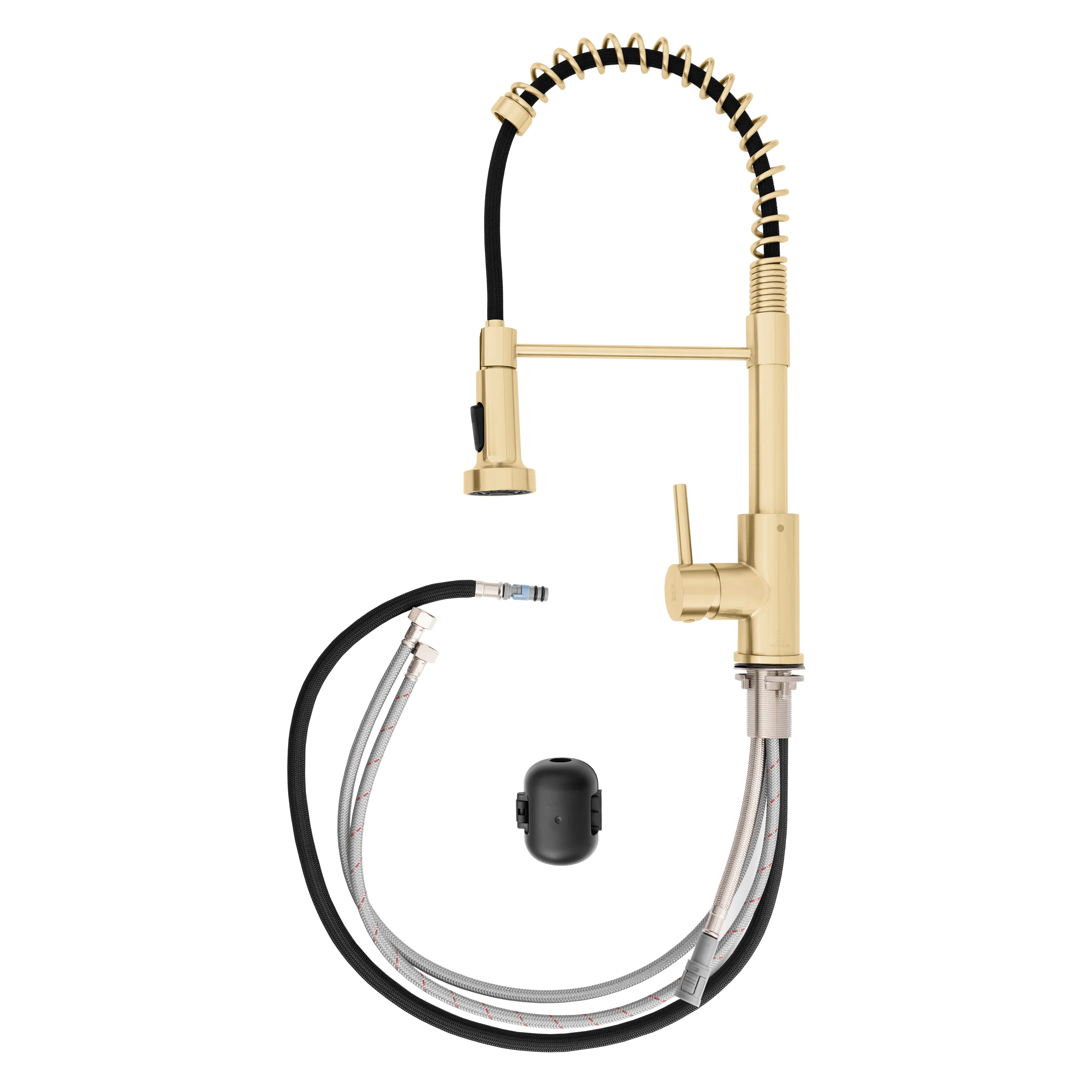 ZLINE Palisades Pull Down Spring Spray Wand Kitchen Faucet in Champagne Bronze (RBCN2-KF-CB) - Image 3
