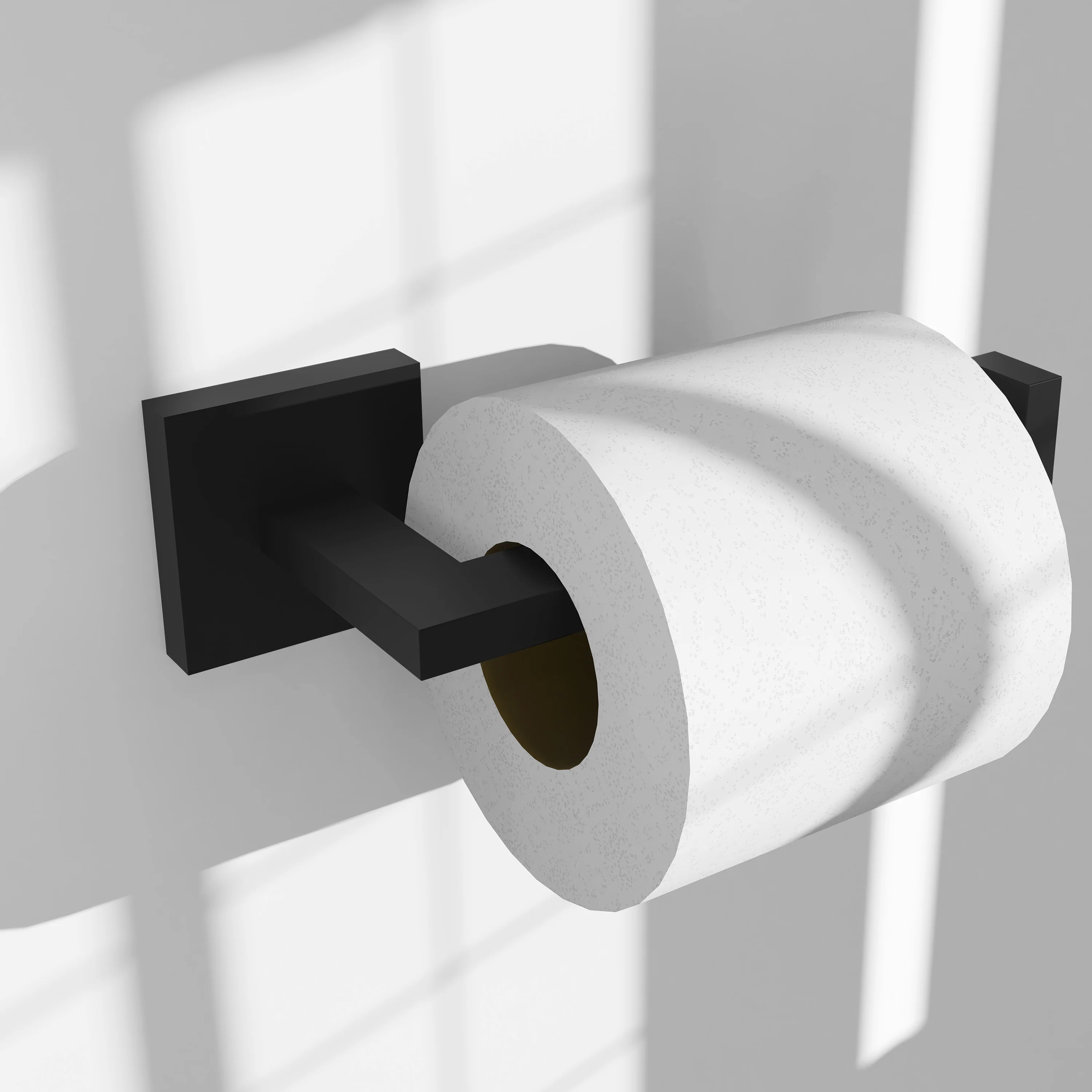 ZLINE Palisades Toilet Paper Holder in Matte Black (RBCN1-TP-MB) - Image 2