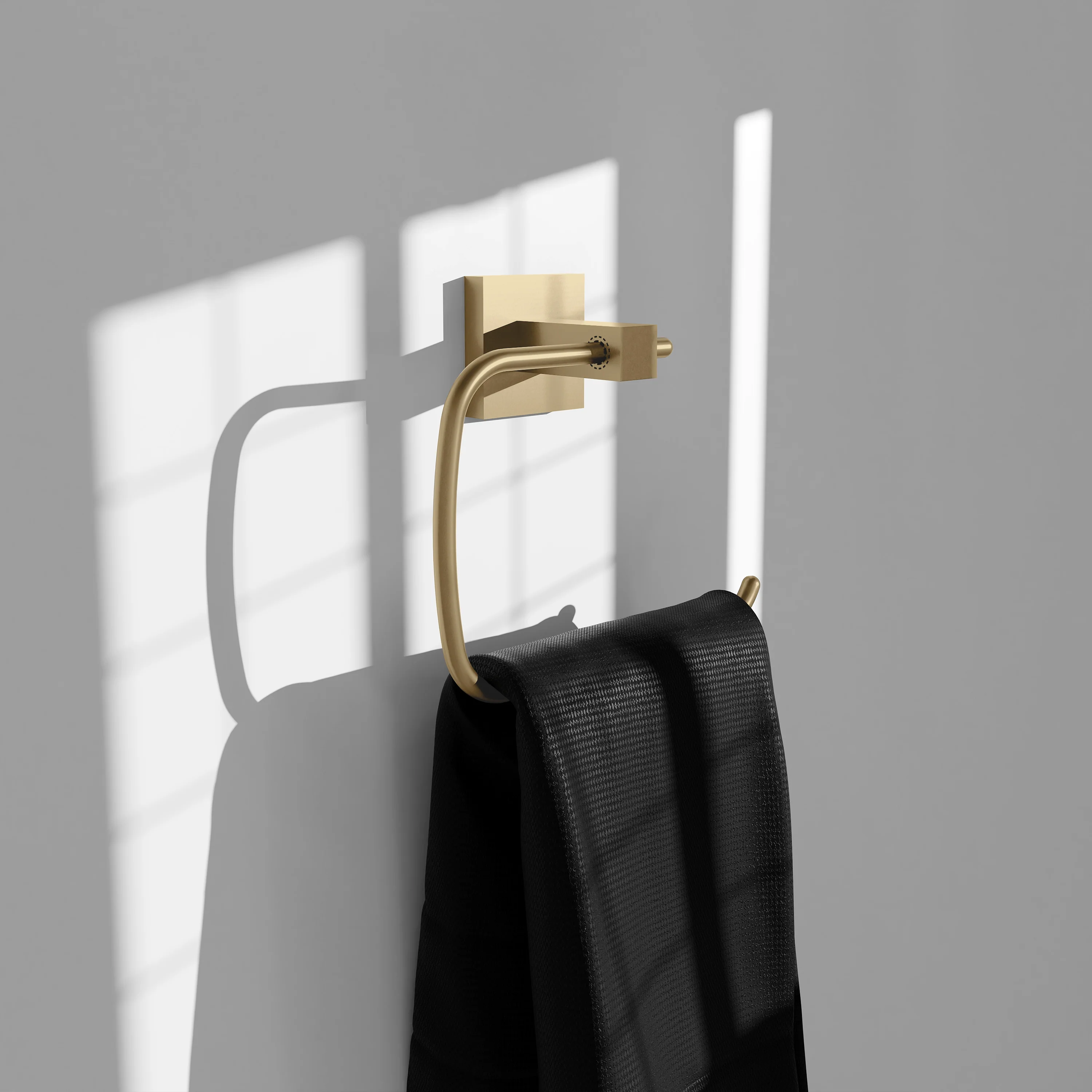 ZLINE Palisades Towel Ring in Champagne Bronze (RBCN1-TRNG-CB) - Image 4