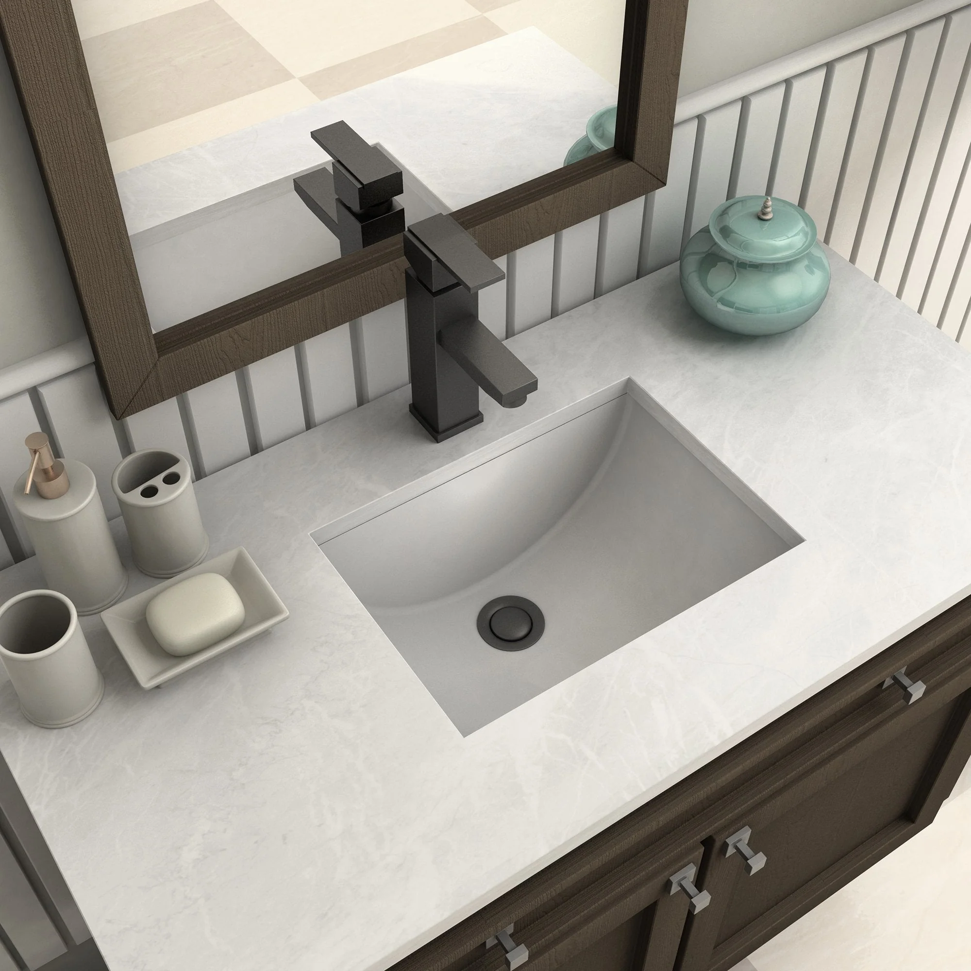 ZLINE Autograph Edition Spooner Bath Faucet in Matte Black (SPN-BF-MB) - Image 3