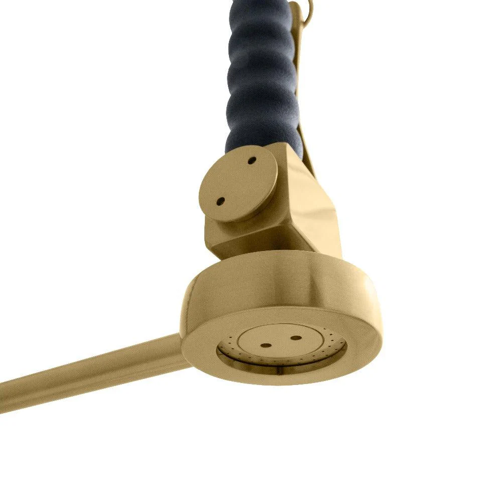 ZLINE Van Gogh Pull Down Spring Kitchen Faucet with Pot Filler in Champagne Bronze (VNG-KF-CB) - Image 5