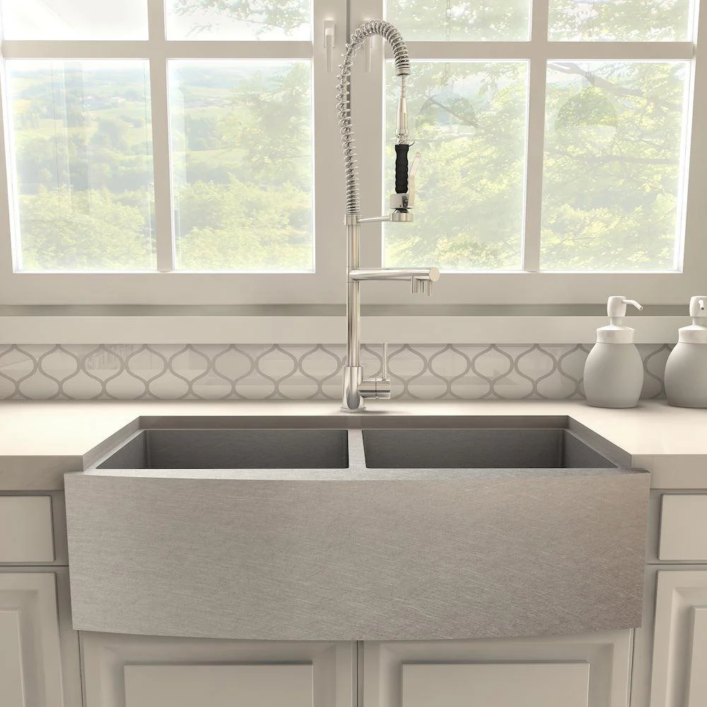 ZLINE Van Gogh Pull Down Spring Kitchen Faucet with Pot Filler in Chrome (VNG-KF-CH) - Image 3