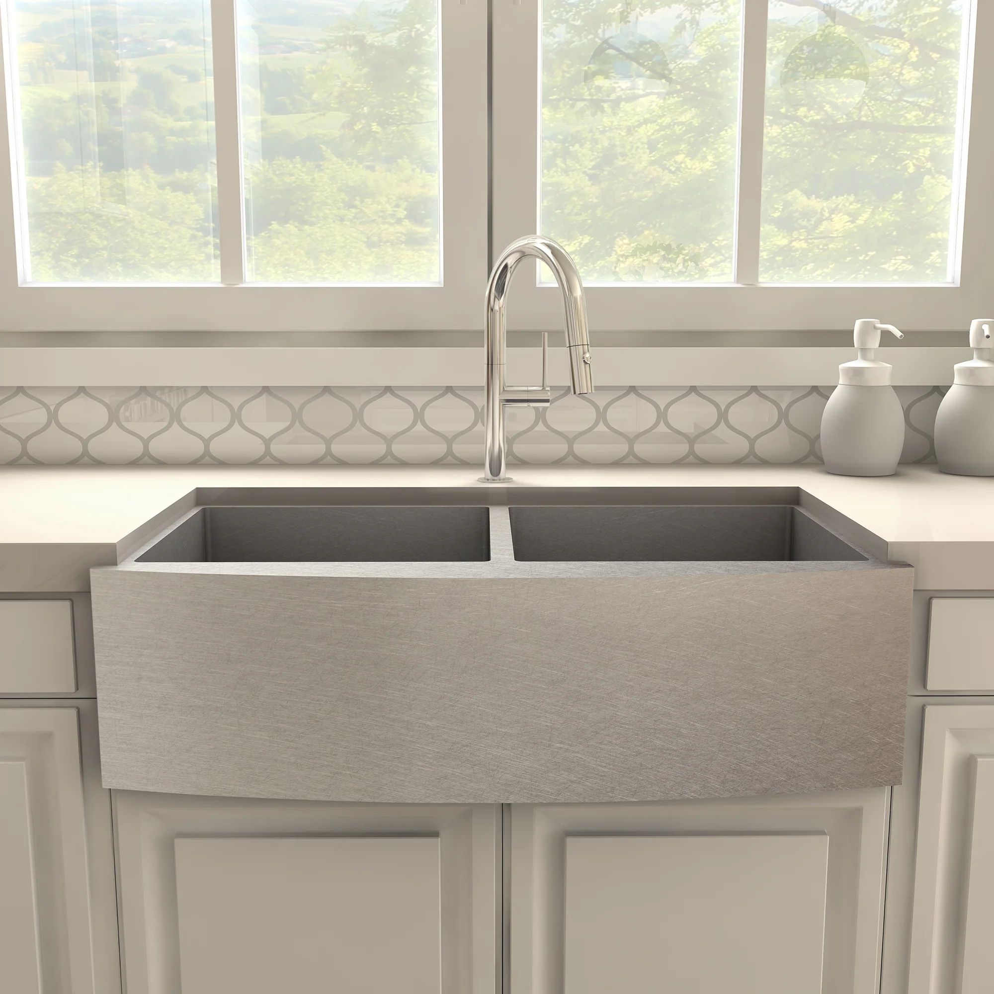 ZLINE Voltaire Kitchen Faucet in Chrome (VLT-KF-CH) - Image 10