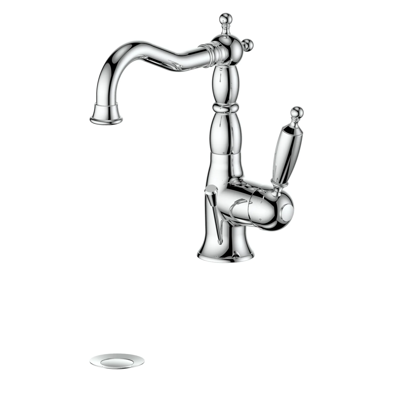 ZLINE Autograph Edition Zephyr Bath Faucet in Matte Black (ZEP-BF-MB) - Image 4